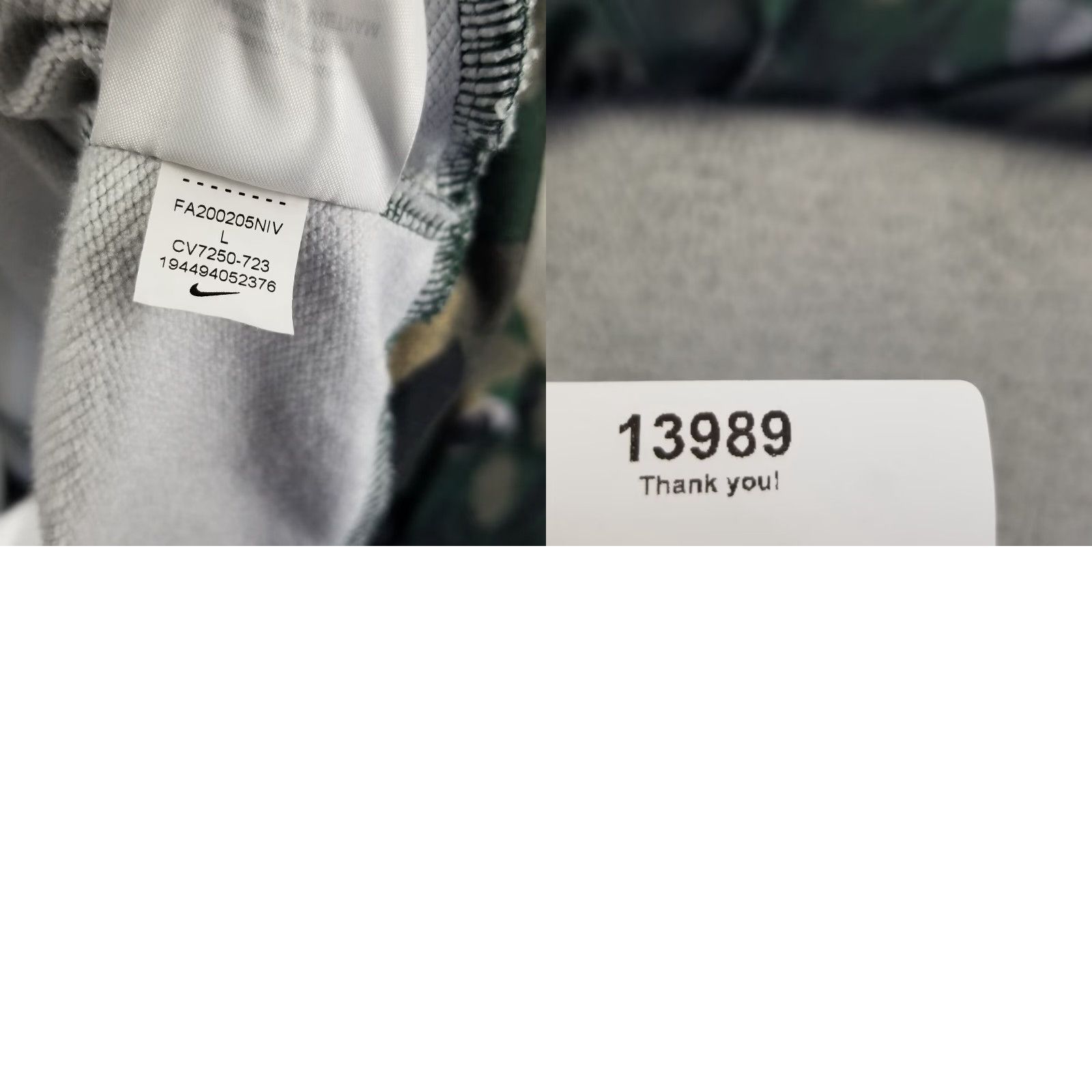 Nike Nike Sportswear Training Rebel Fleece Crop Camo Sweatshirt Womens L Green CV7250-723 Size L / US 10 / IT 46 - 8 Thumbnail