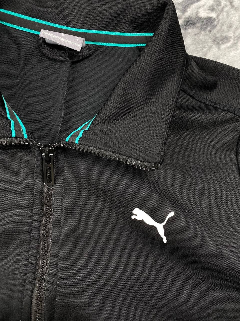 Puma Puna Mercedes F1 Petronas Racing Track Jacket Men Size L Size US L / EU 52-54 / 3 - 8 Thumbnail
