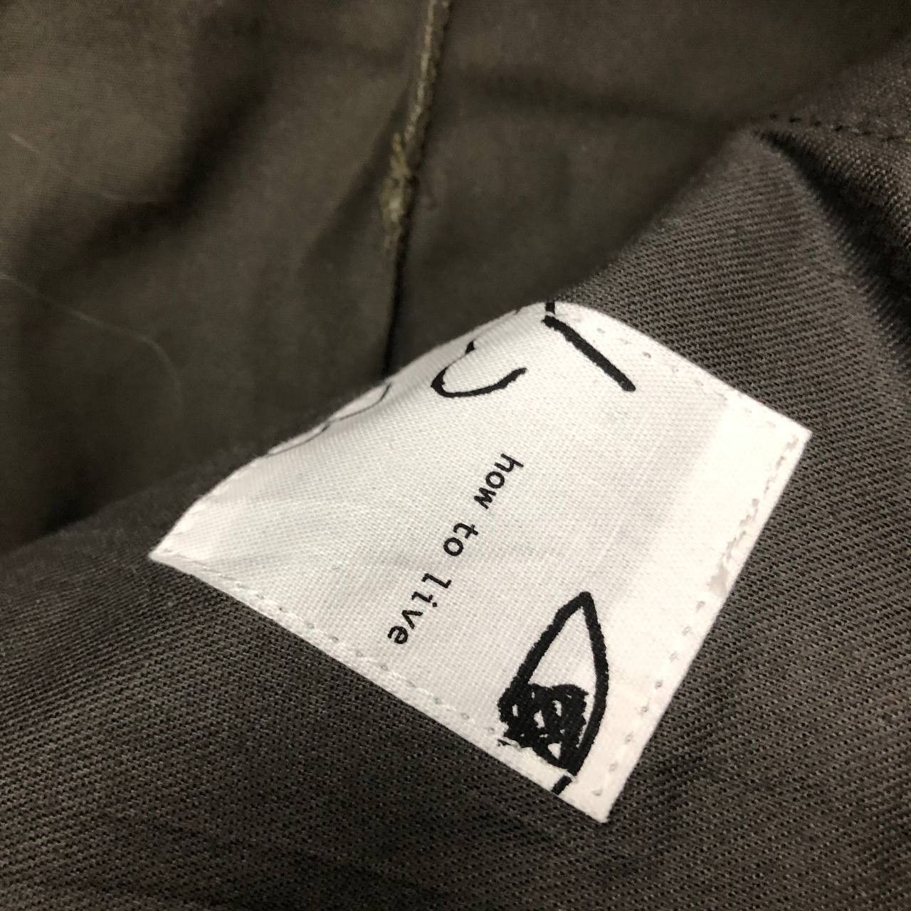 Japanese Brand P422 NWT JAPAN MADE HOW TO LIVE CARGO BAGGY PANTS Size US 31 - 5 Thumbnail