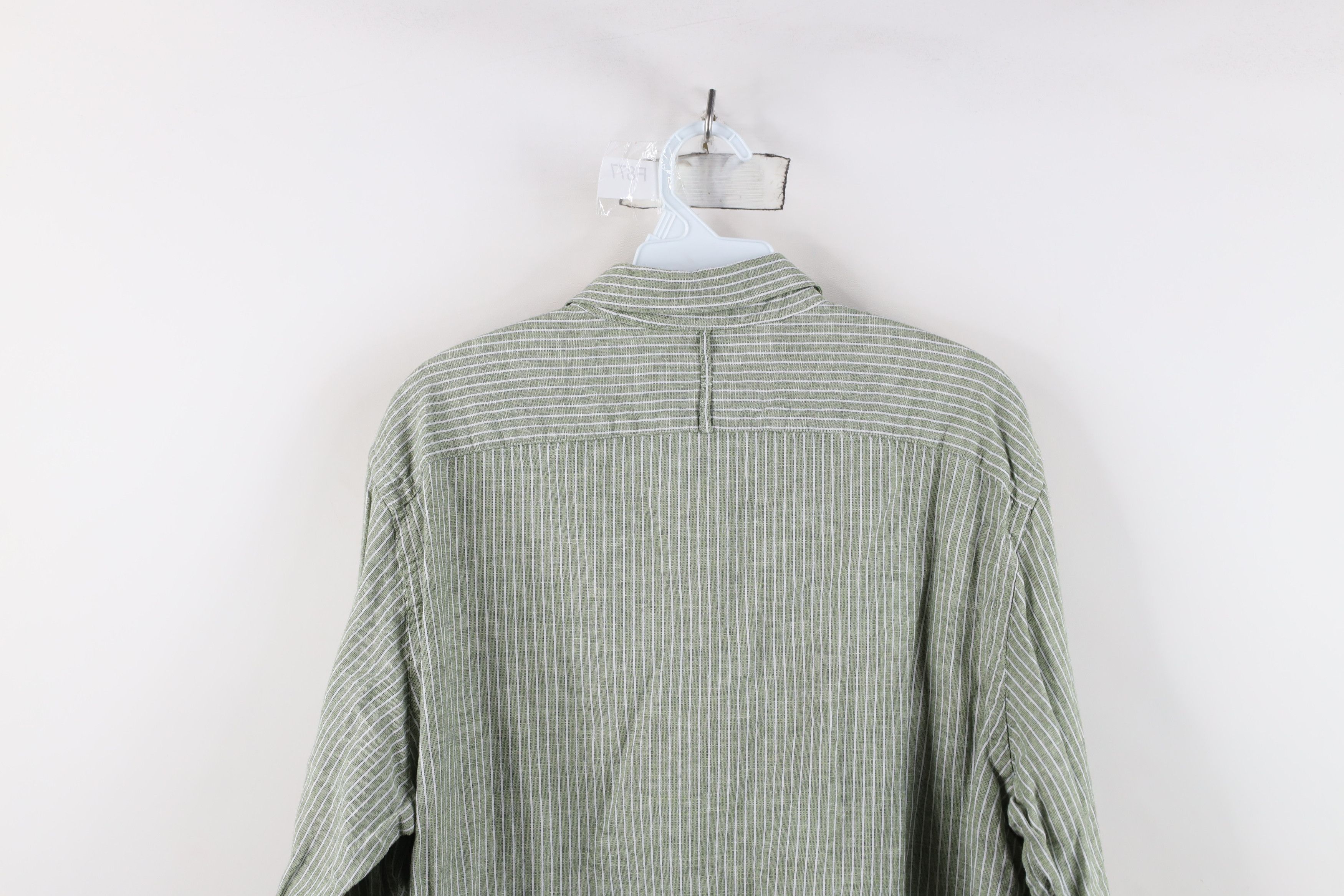 Banana Republic Banana Republic Blend Striped Collared button Down Shirt Size US L / EU 52-54 / 3 - 11 Thumbnail