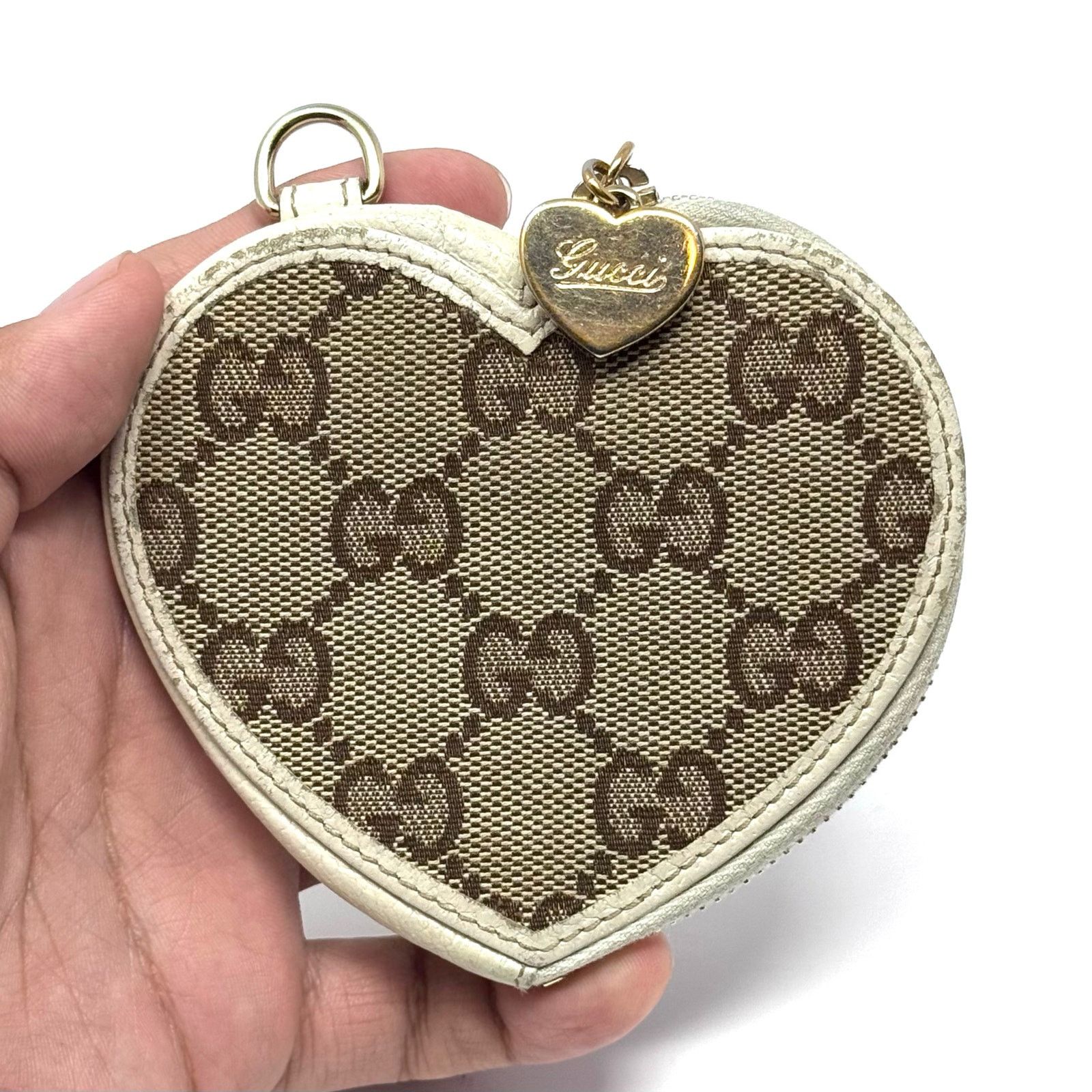 Gucci Gucci Heart Zipper Wallet Size ONE SIZE - 3 Thumbnail