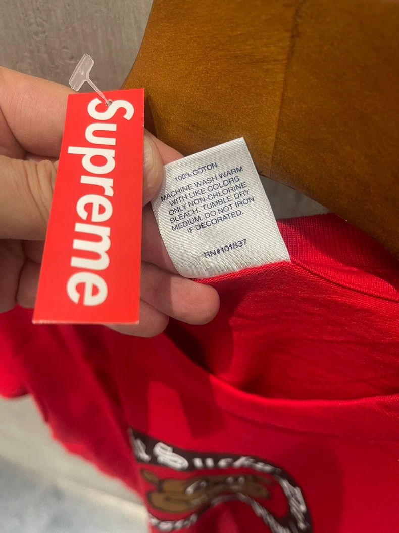 Supreme Supreme size l xl Gold Teeth Bear Short Sleeve 2501-Nextarr Size US XL / EU 56 / 4 - 5 Thumbnail