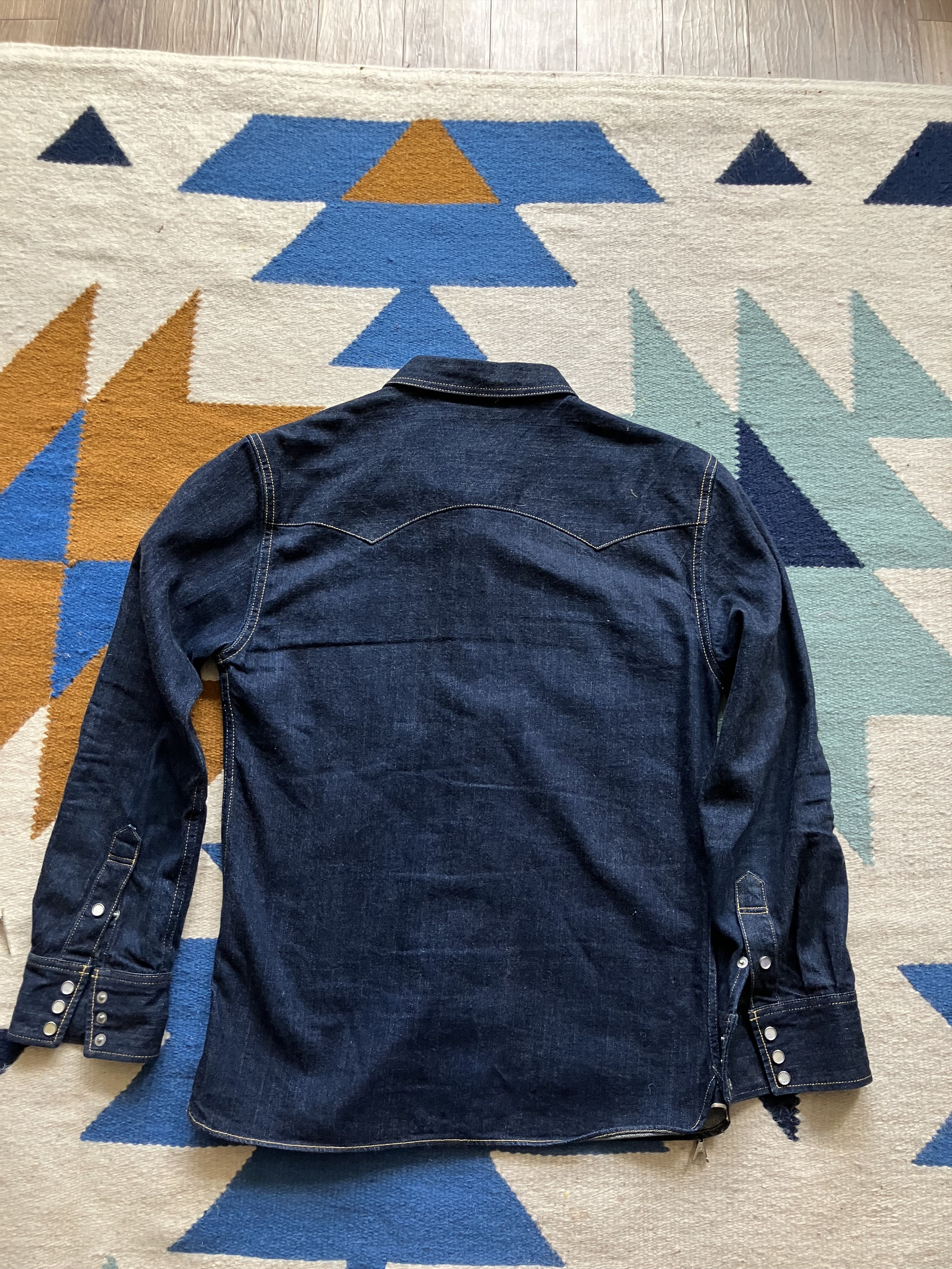 The Flat Head Flat Head 7002W Sawtooth Western Shirt Size US S / EU 44-46 / 1 - 2 Thumbnail