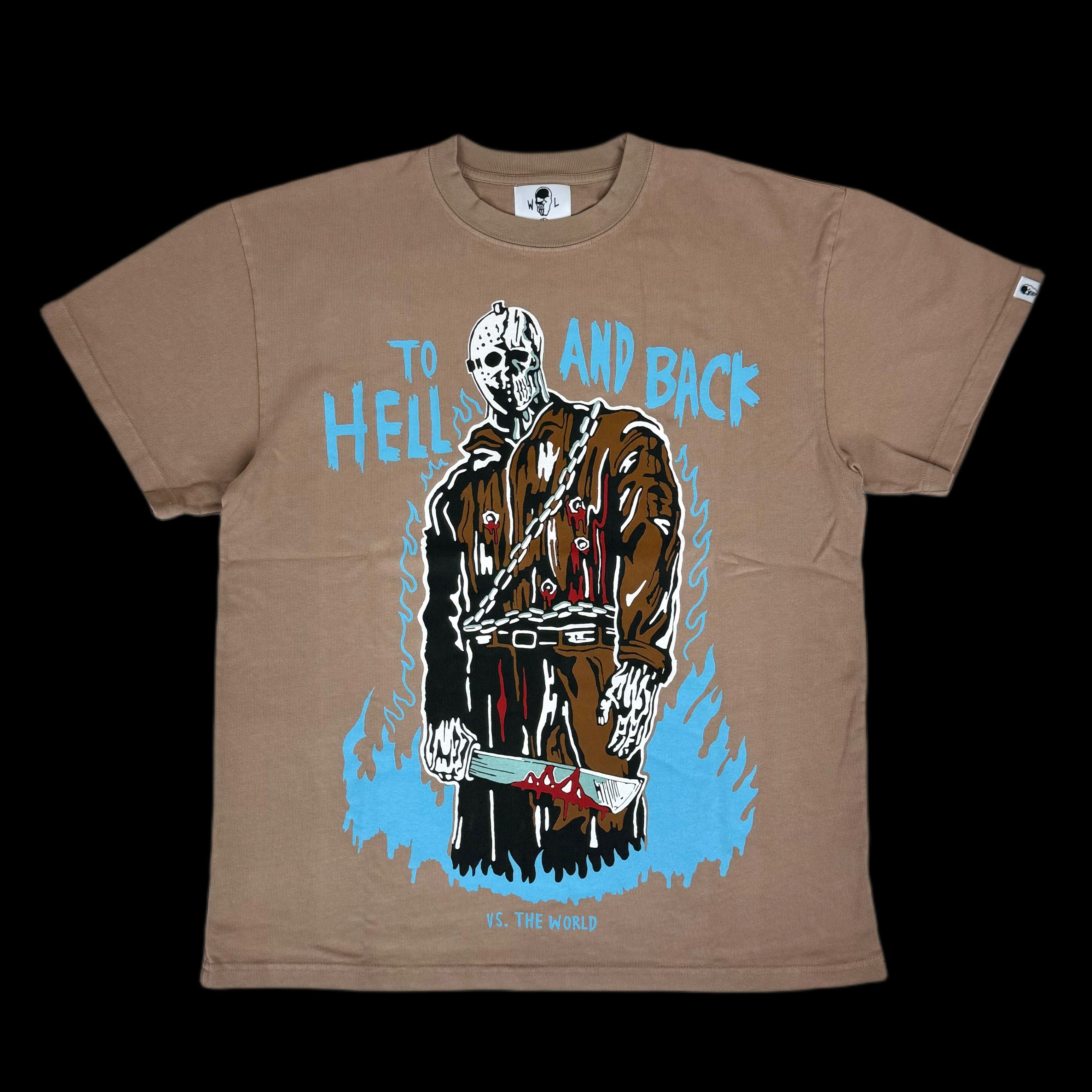 Warren Lotas warren lotas to hell and back tee brown jason