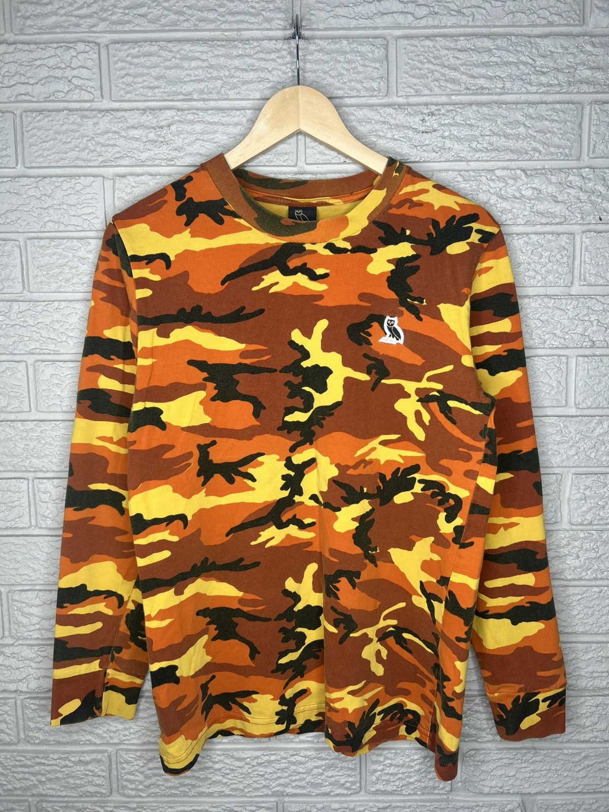 October's Very Own OVO Owl Camo Long Sleeve Shirt Size US S / EU 44-46 / 1 - 1 Thumbnail
