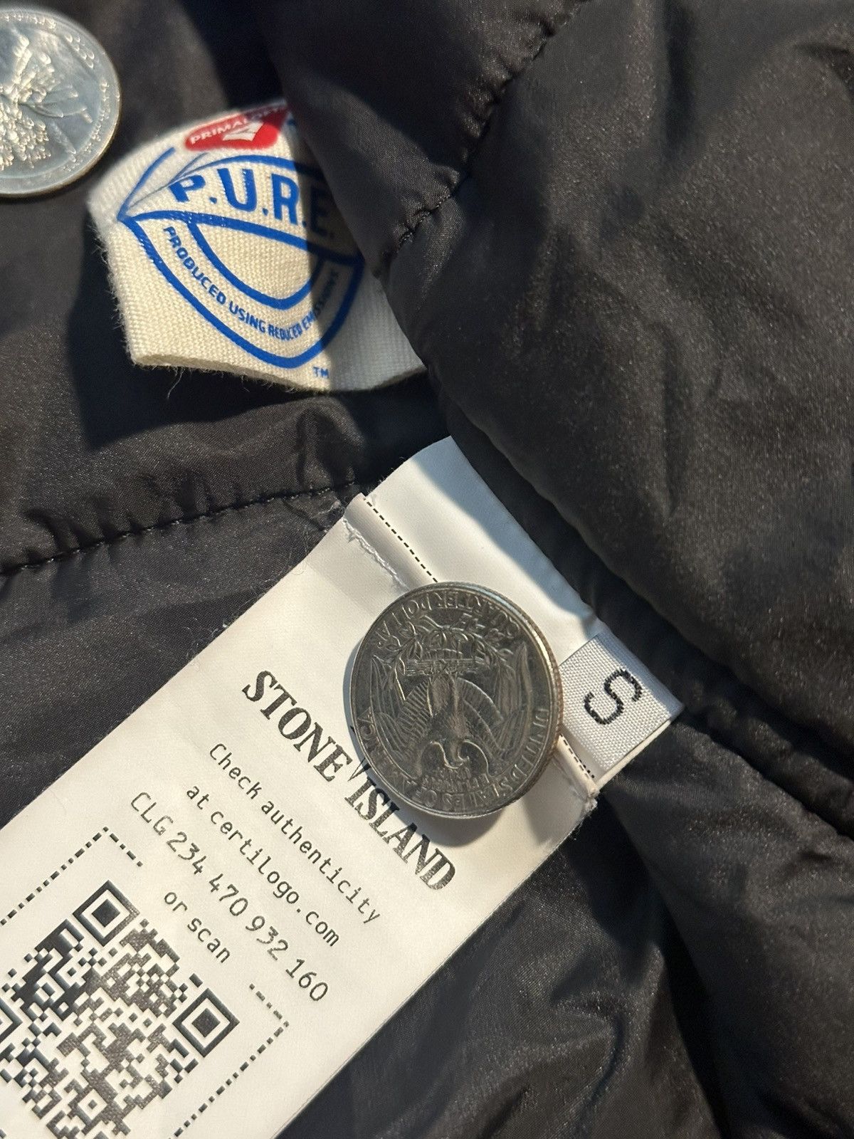 Stone Island Black stone island Hooded Jacket Size US S / EU 44-46 / 1 - 15 Thumbnail