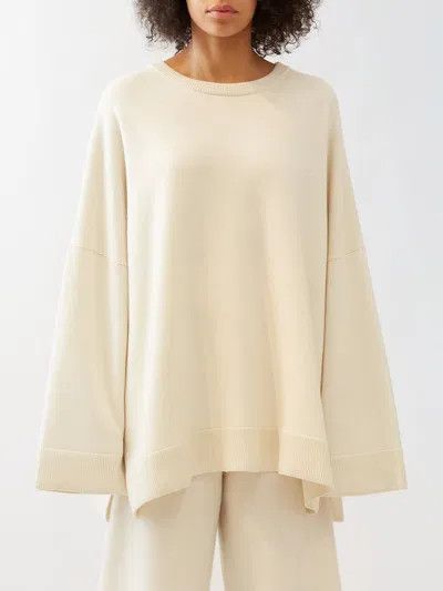 Loewe o1y1025 Sweater in Ivory Size XS / US 0-2 / IT 36-38 - 1 Thumbnail