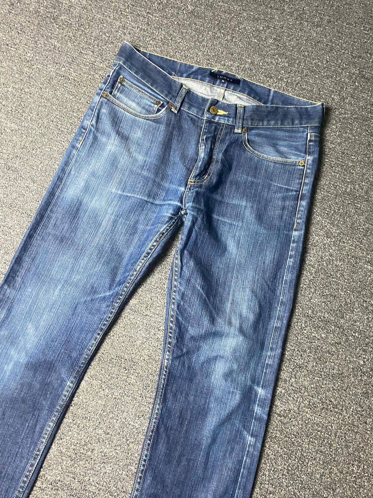 Tommy Jeans TOMMY Japanese Brand Slim Cut Jeans (138) Size US 33 - 7 Thumbnail