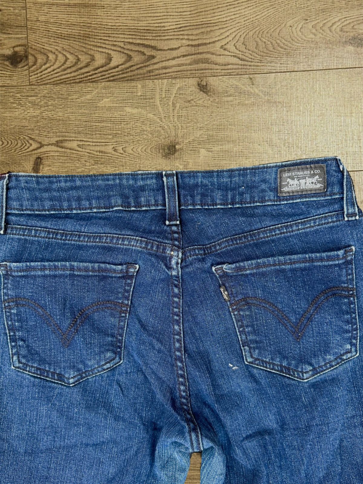 Levi's Blue Leggings-Style Jeans 👖 Size 26" / US 2 / IT 38 - 6 Thumbnail