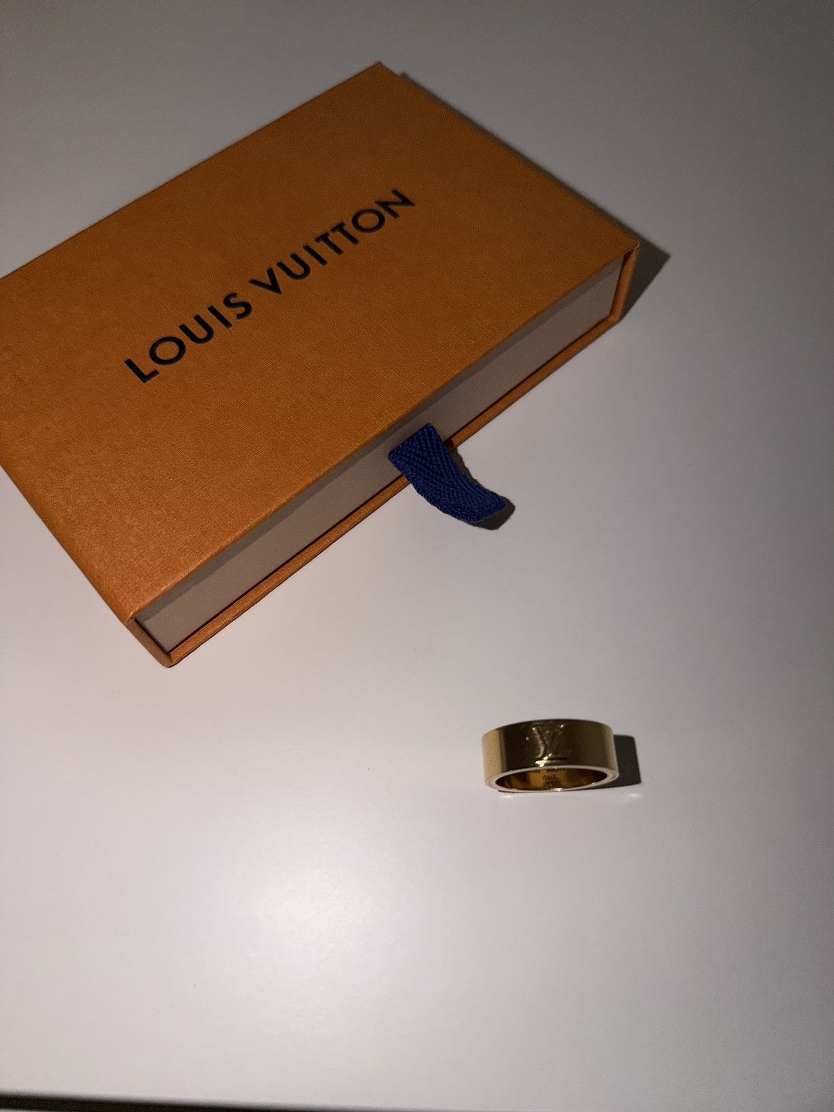 Louis Vuitton Louis Vuitton Gold Ring Size L (US 10) Size ONE SIZE - 2 Thumbnail