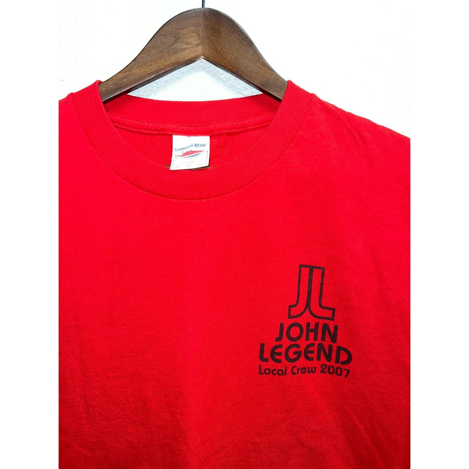 Fruit Of The Loom Vintage John Legend Shirt Local Crew Tee R&B Once Again Tour Size US XL / EU 56 / 4 - 2 Thumbnail