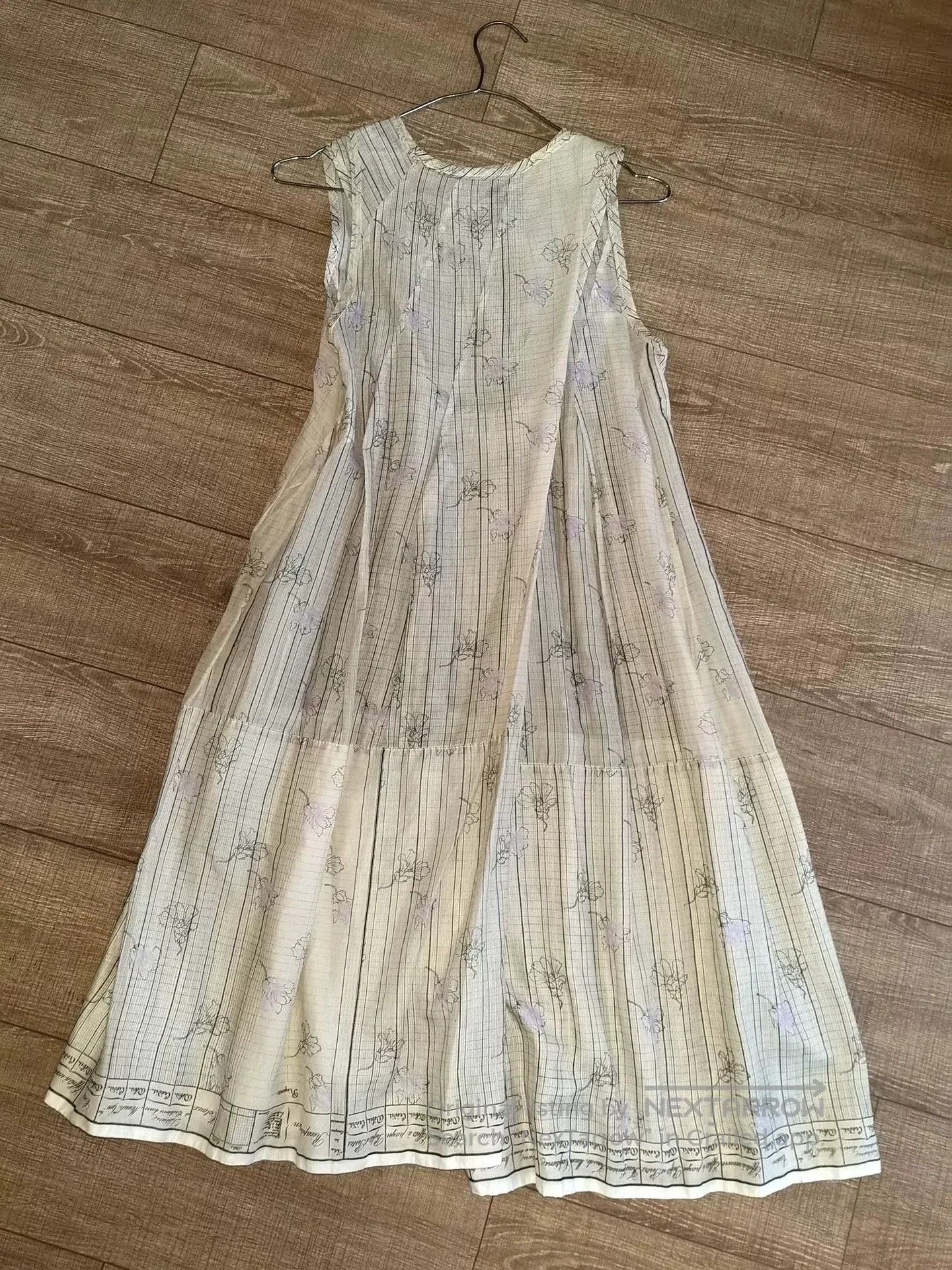 【tricot COMMEdesGARÇONS】Sleeveless dress Comme des Garcons Tricot Print Sleeveless Dress.