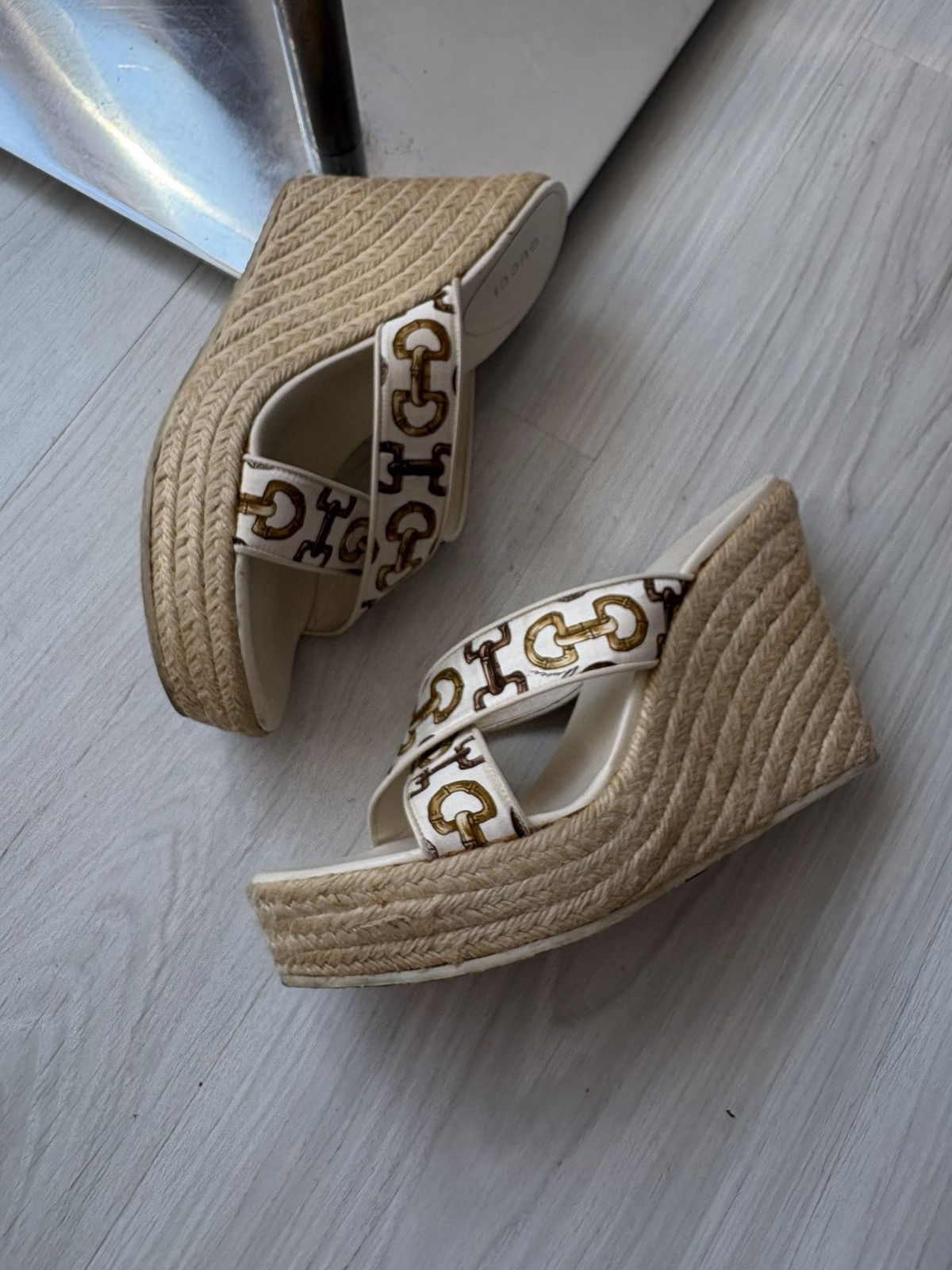 Gucci Gucci cloth sandals Size US 6.5 / IT 36.5 - 14 Thumbnail