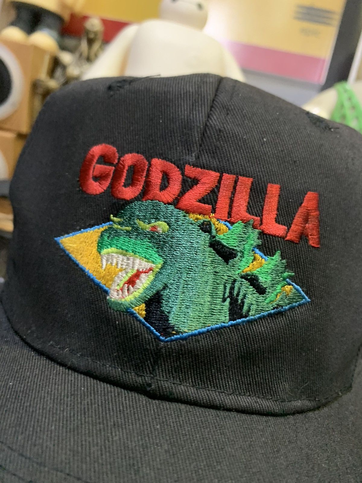 Vintage Vtg GODZILLA “King Of The Monsters” ©️1994 Toho Co LTD hats Size ONE SIZE - 7 Thumbnail