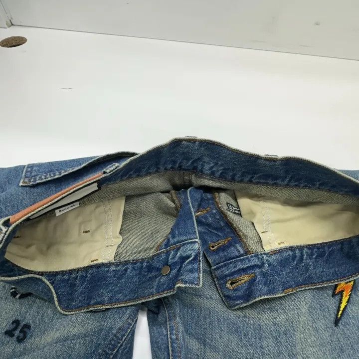 Gucci Gucci Gucci Pattern Straight Leg Denim Pants -2506 Size US 30 / EU 46 - 7 Thumbnail