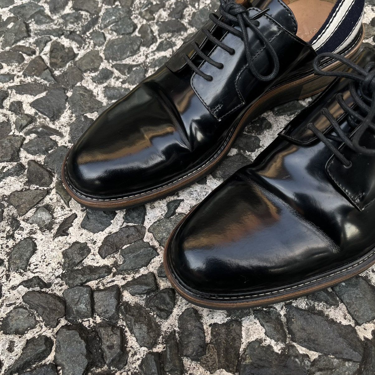 Dries Van Noten Dries Van Noten Striped Heel Panel Derby Shoes Size US 8 / EU 41 - 2 Thumbnail