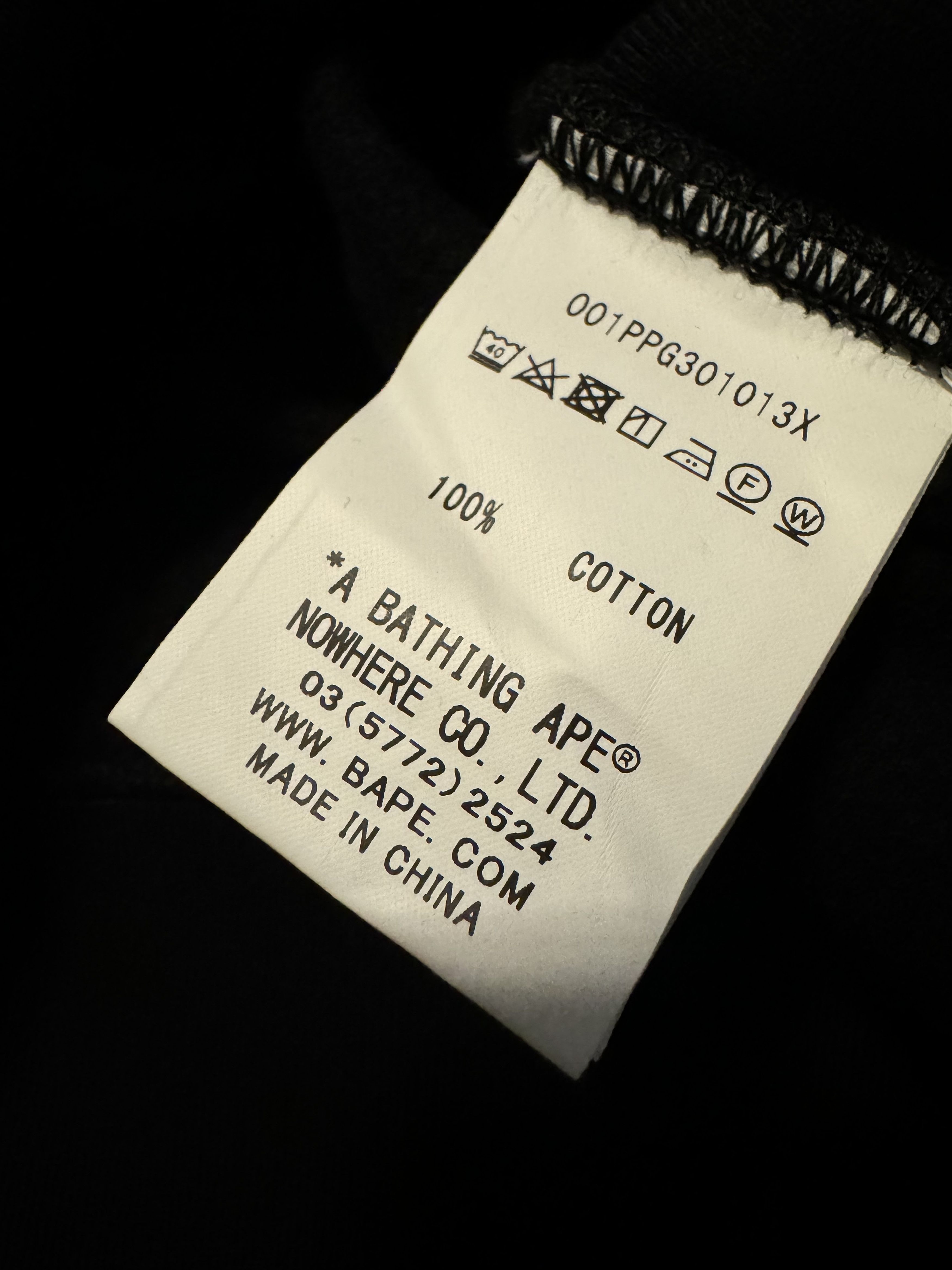 Bape One Point Pullover Hoodie “Black” Size US XL / EU 56 / 4 - 8 Thumbnail