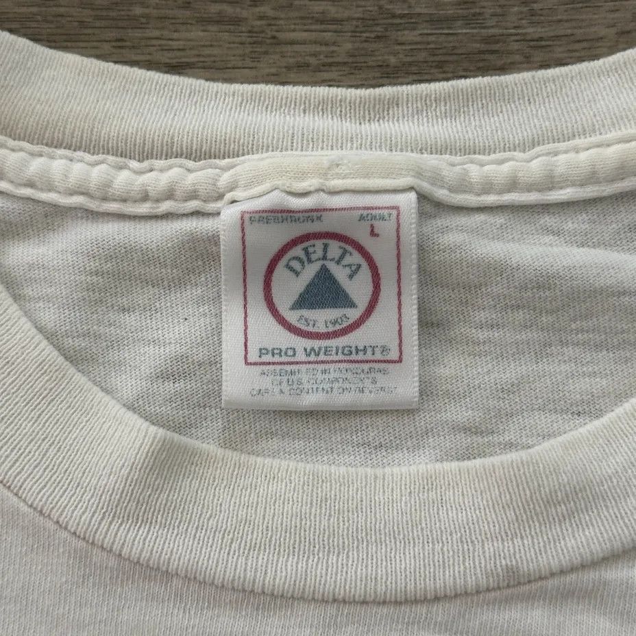 Delta Vintage Barn Farm Animals Cow Art T-Shirt Size L / US 10 / IT 46 - 3 Thumbnail