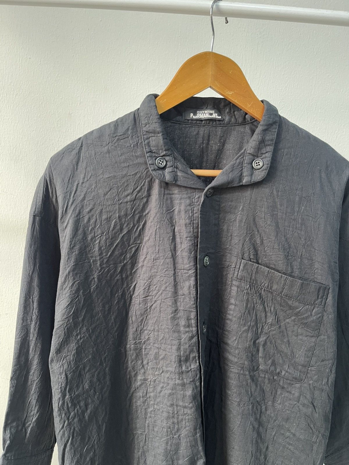 Issey Miyake 80s Issey Miyake Permanente Button Up Size US L / EU 52-54 / 3 - 4 Thumbnail