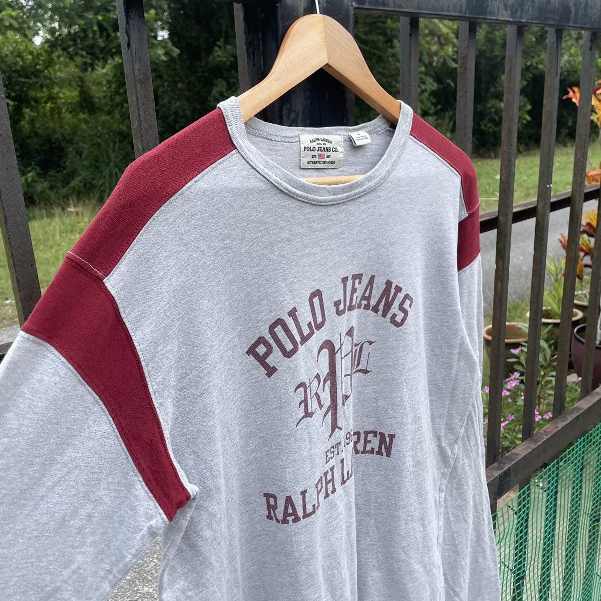 Polo Ralph Lauren × Ralph Lauren × Vintage 🔥🔥Vintage Polo Ralph Lauren Big Logo Longsleeves Tee Size US L / EU 52-54 / 3 - 4 Thumbnail