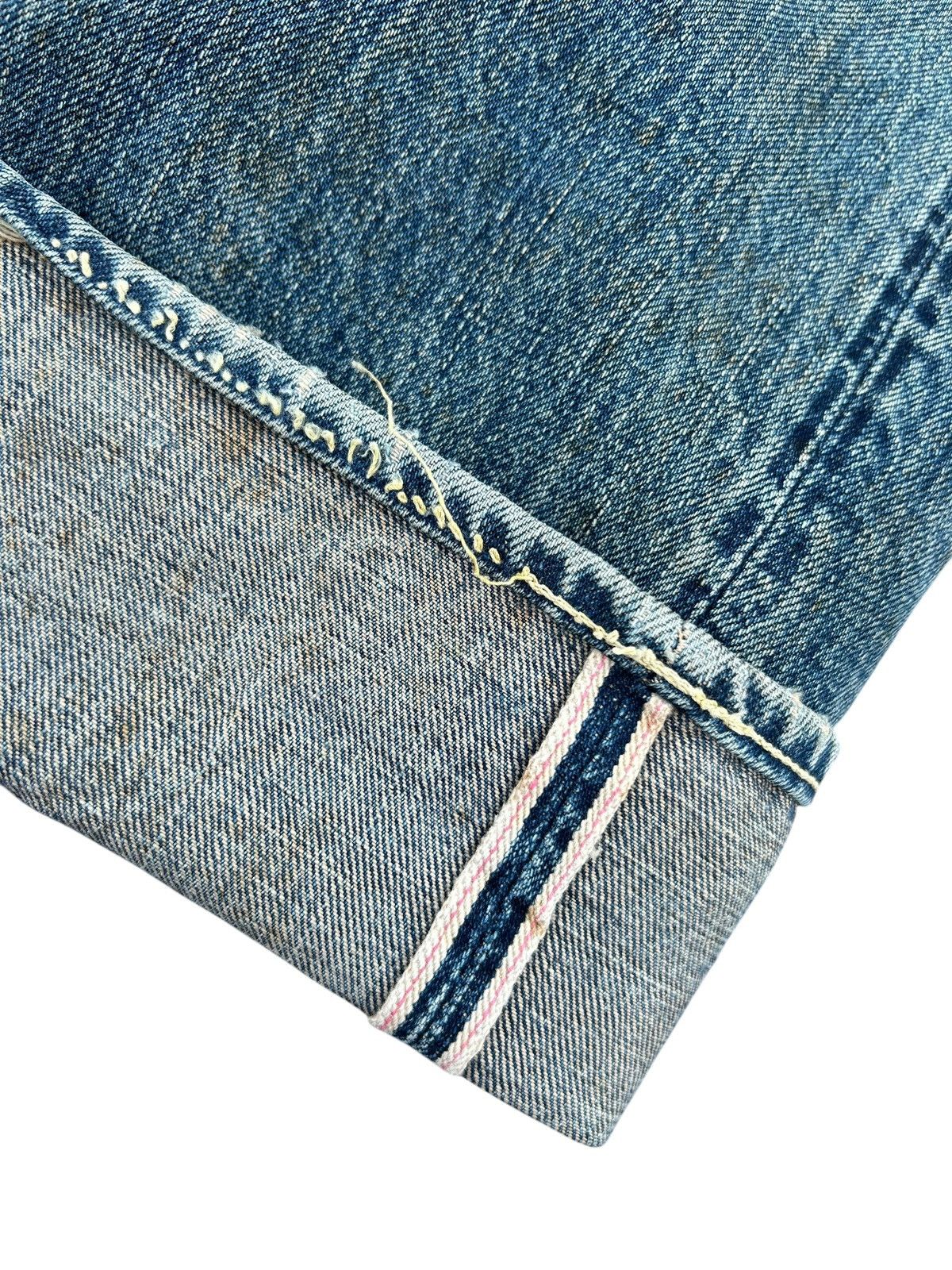 Kapital Thrashed Vintage Japanese Brand Pinball Selvedge Denim Jeans Size US 31 - 2 Thumbnail