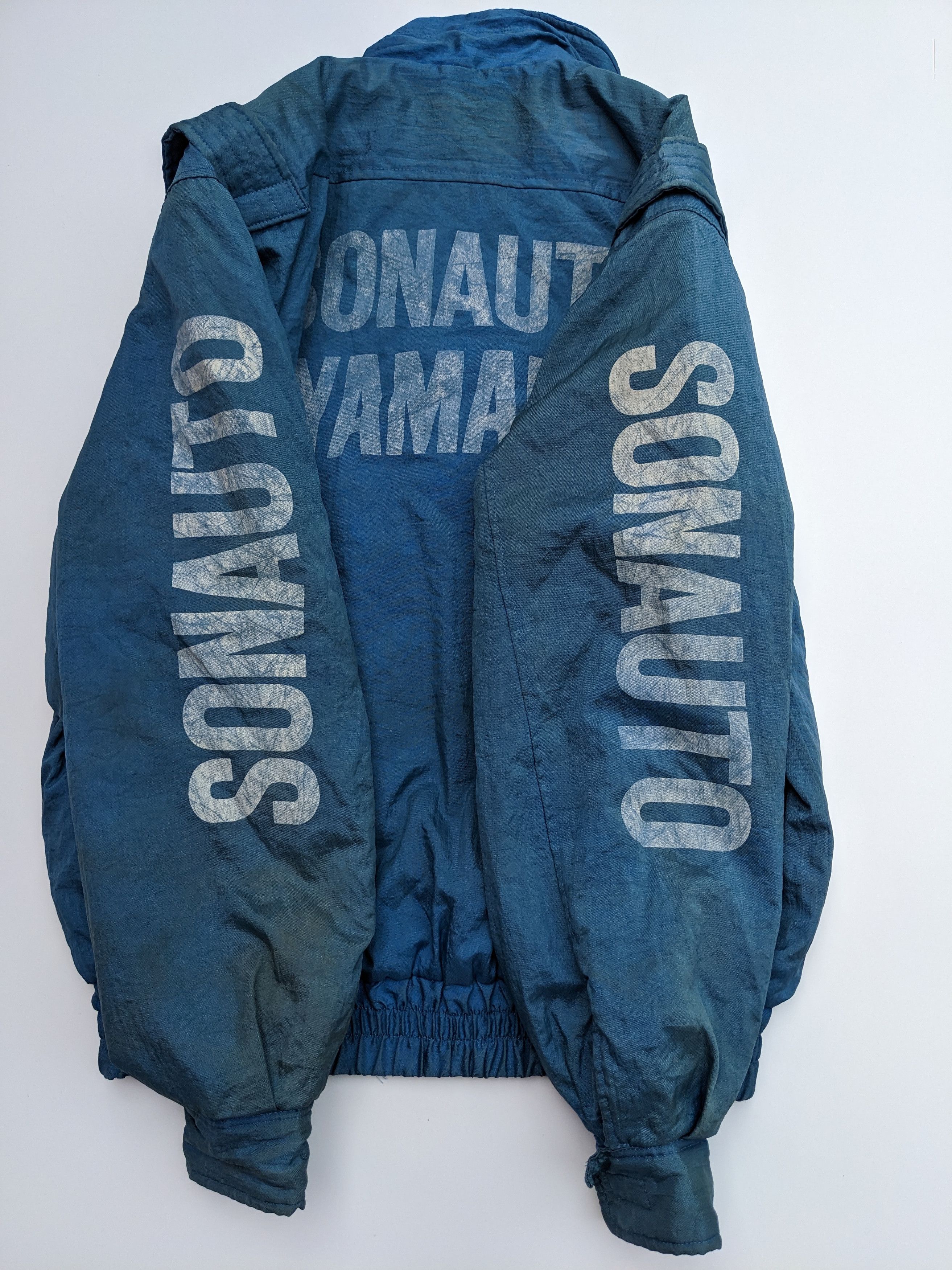 Vintage × Yamaha Vintage Yamaha Sonauto bikers jacket Size US L / EU 52-54 / 3 - 4 Thumbnail