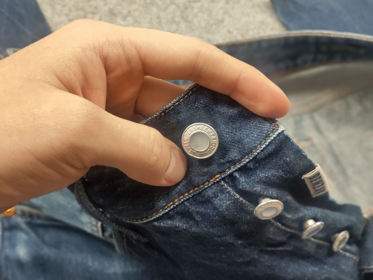 Benzak Denim Developers Benzak Developers Vintage Selvedge Faded Japan Denim Jeans Size US 34 / EU 50 - 11 Thumbnail