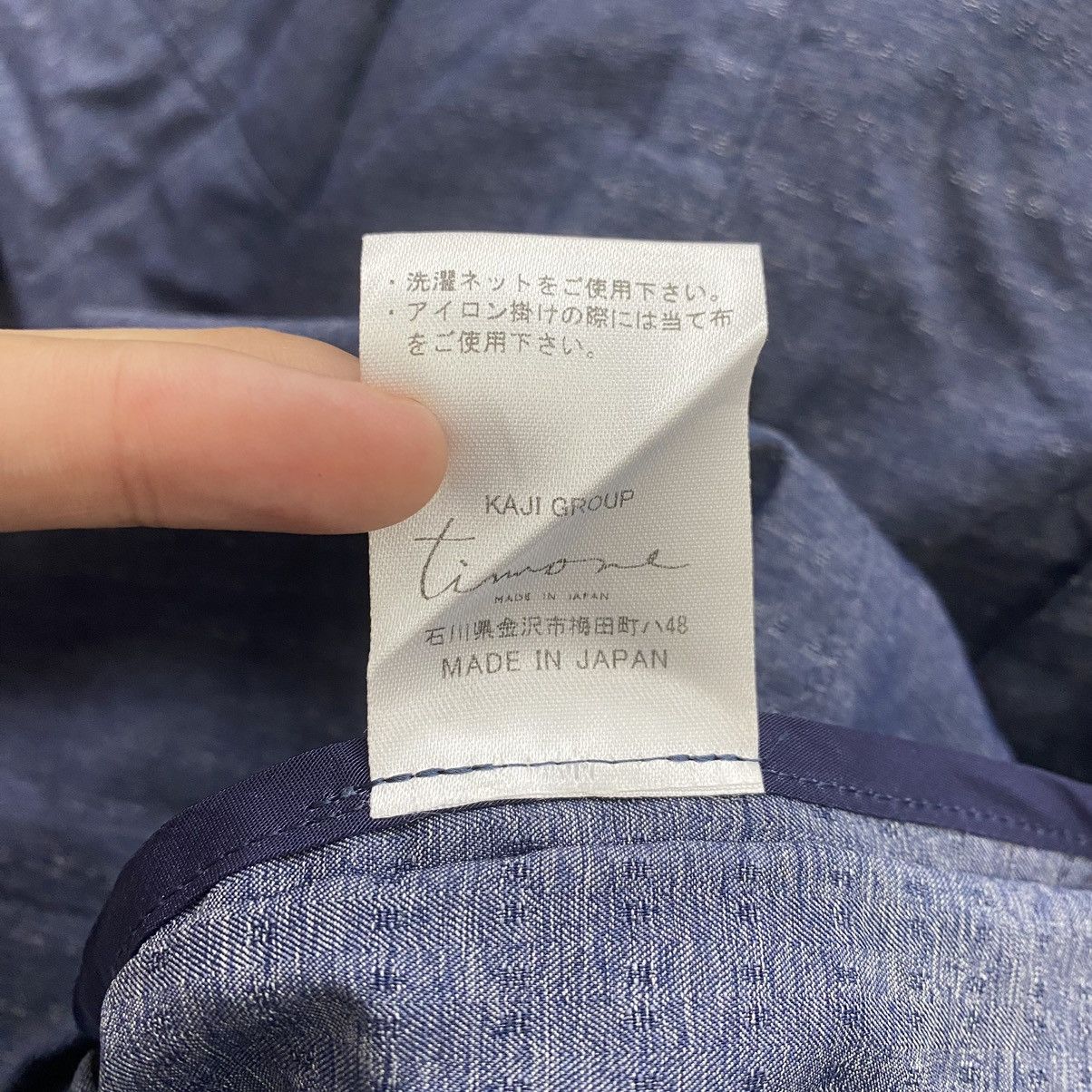 Japanese Brand TIMONE TABITUS Japanese Brand Multi Pocket Blue Blazer Coat Size US L / EU 52-54 / 3 - 5 Thumbnail