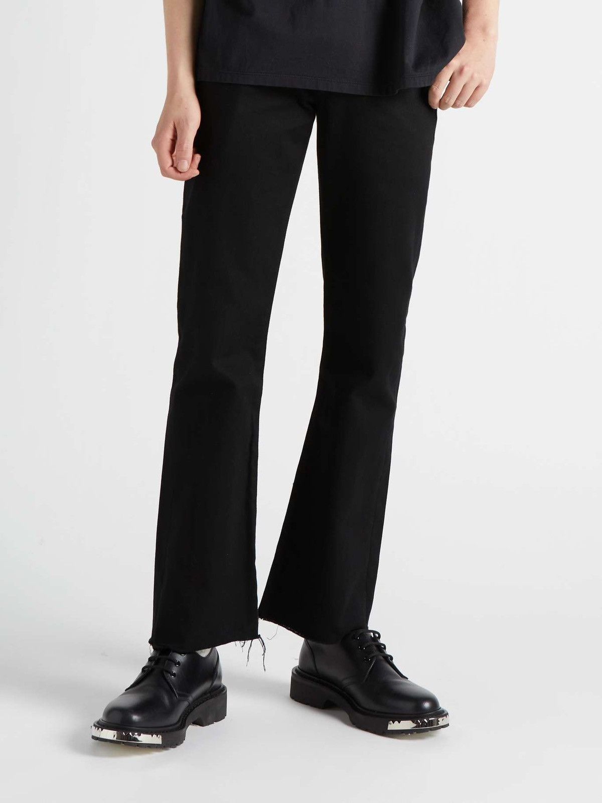 Celine Celine FW21 Dylan Flare Jeans Pure Black | Grailed