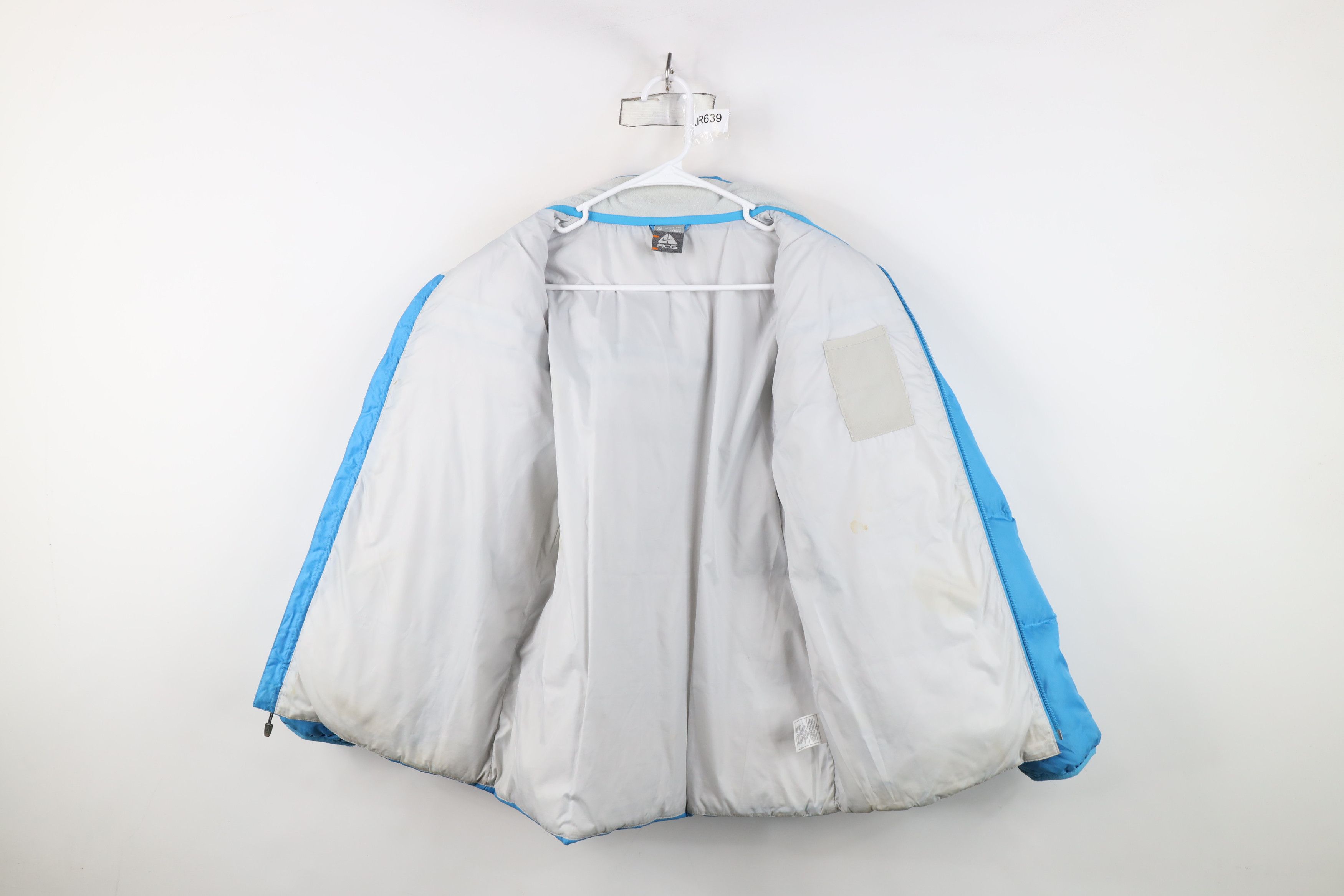 Nike Vintage Nike ACG Mini Swoosh Duck Down Puffer Jacket Blue Size XL / US 12-14 / IT 48-50 - 11 Thumbnail