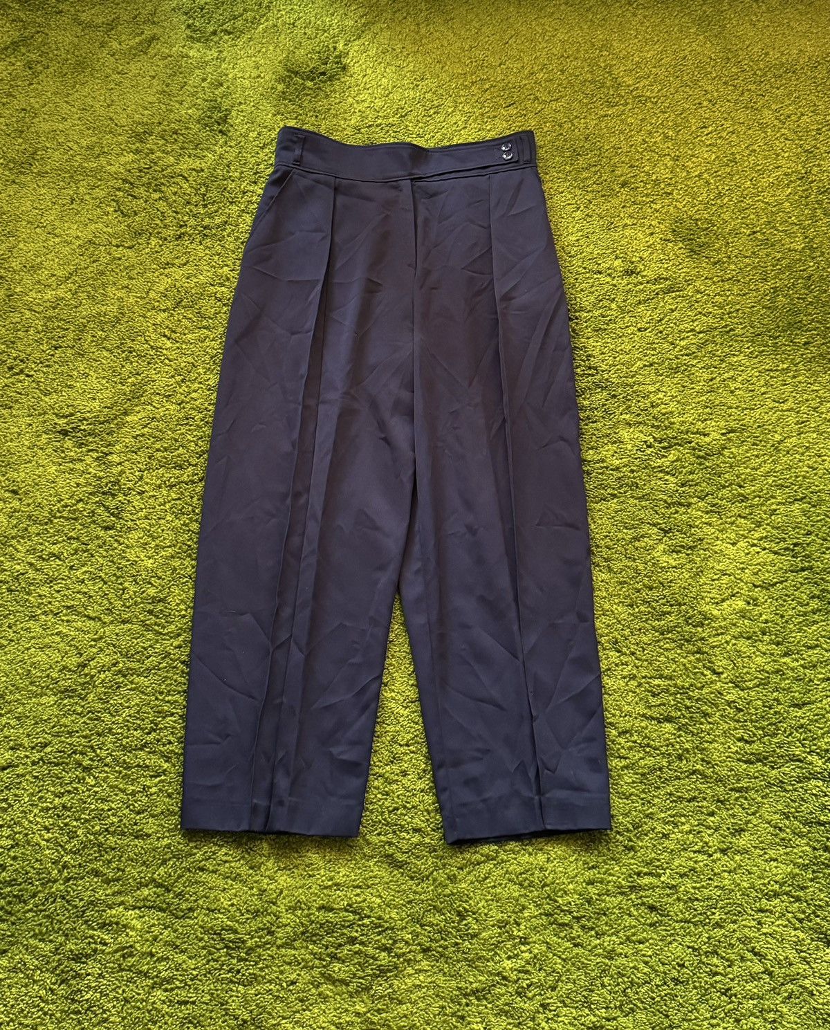 Escada × Escada Sport × Vintage Laurel by Escada 90s vintage wool blend wide leg pants Size 27" / US 4 / IT 40 - 1 Thumbnail