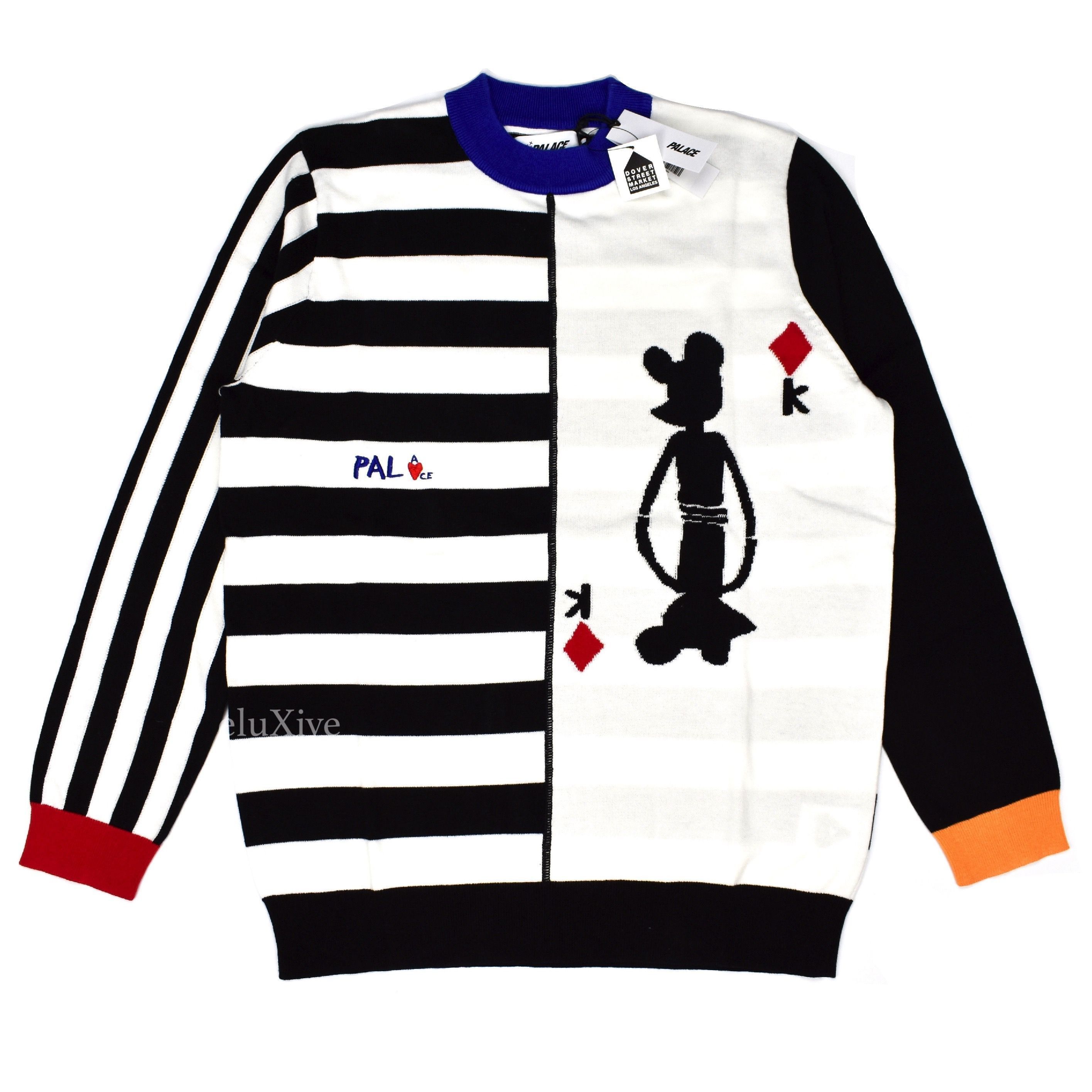 Palace England UK Hairy Flag Knit Sweater | Grailed
