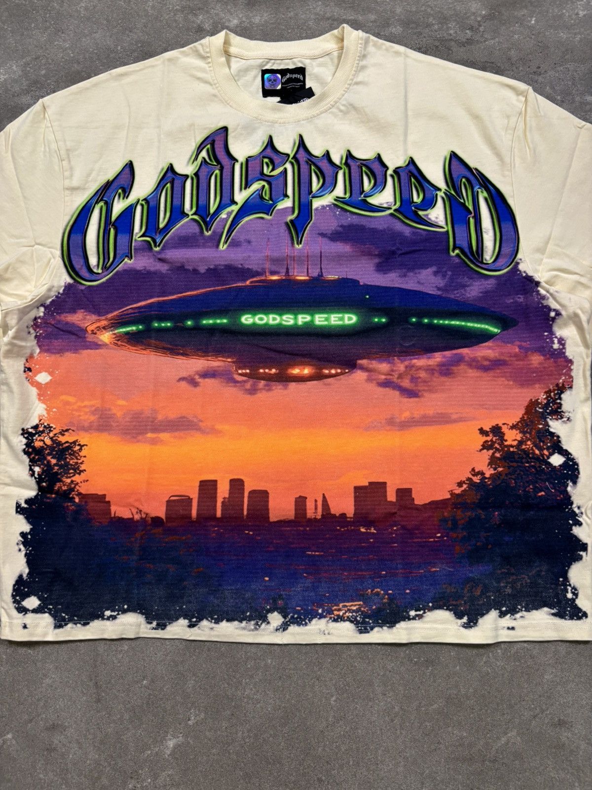 Godspeed Godspeed U.A.P T-Shirt, Bone Size US S / EU 44-46 / 1 - 4 Thumbnail