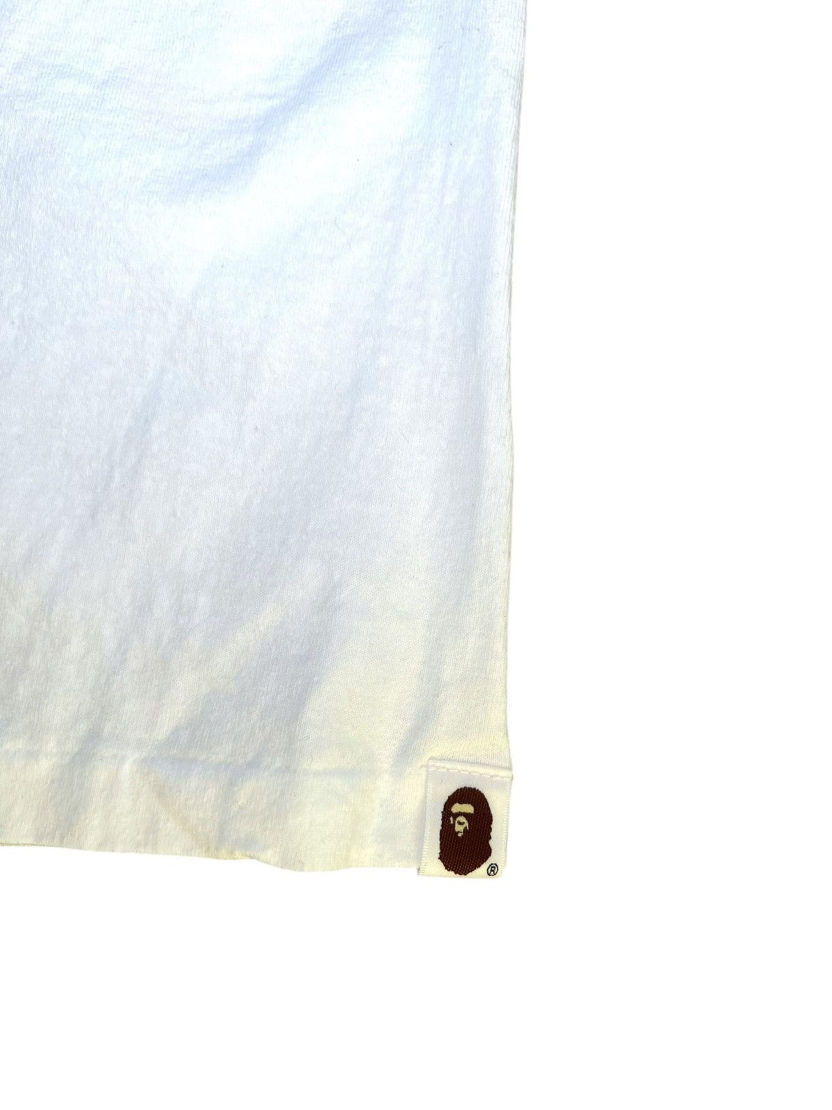 Bape White Bape Shark T-Shirt Size US L / EU 52-54 / 3 - 5 Thumbnail