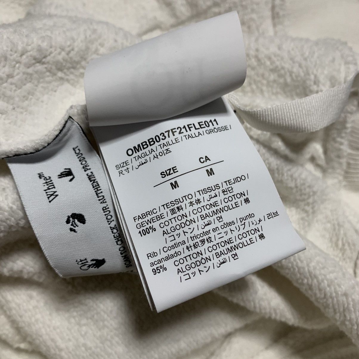 Off-White Off White Medium Caravaggio Painting White Hoodie Virgil Size US M / EU 48-50 / 2 - 11 Thumbnail