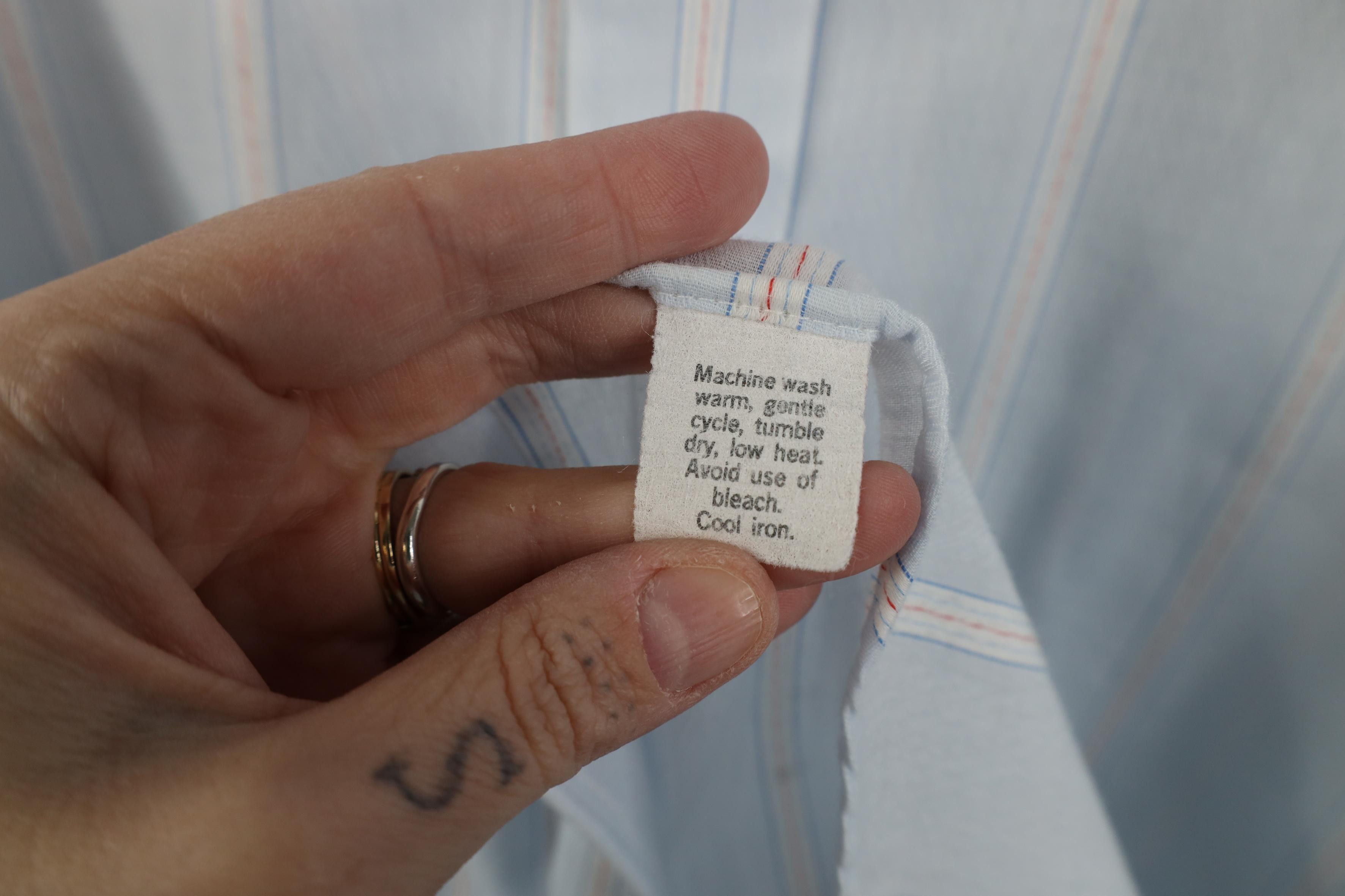Vintage Vintage 70s Streetwear Collared Button Shirt Blue USA Size US M / EU 48-50 / 2 - 6 Thumbnail