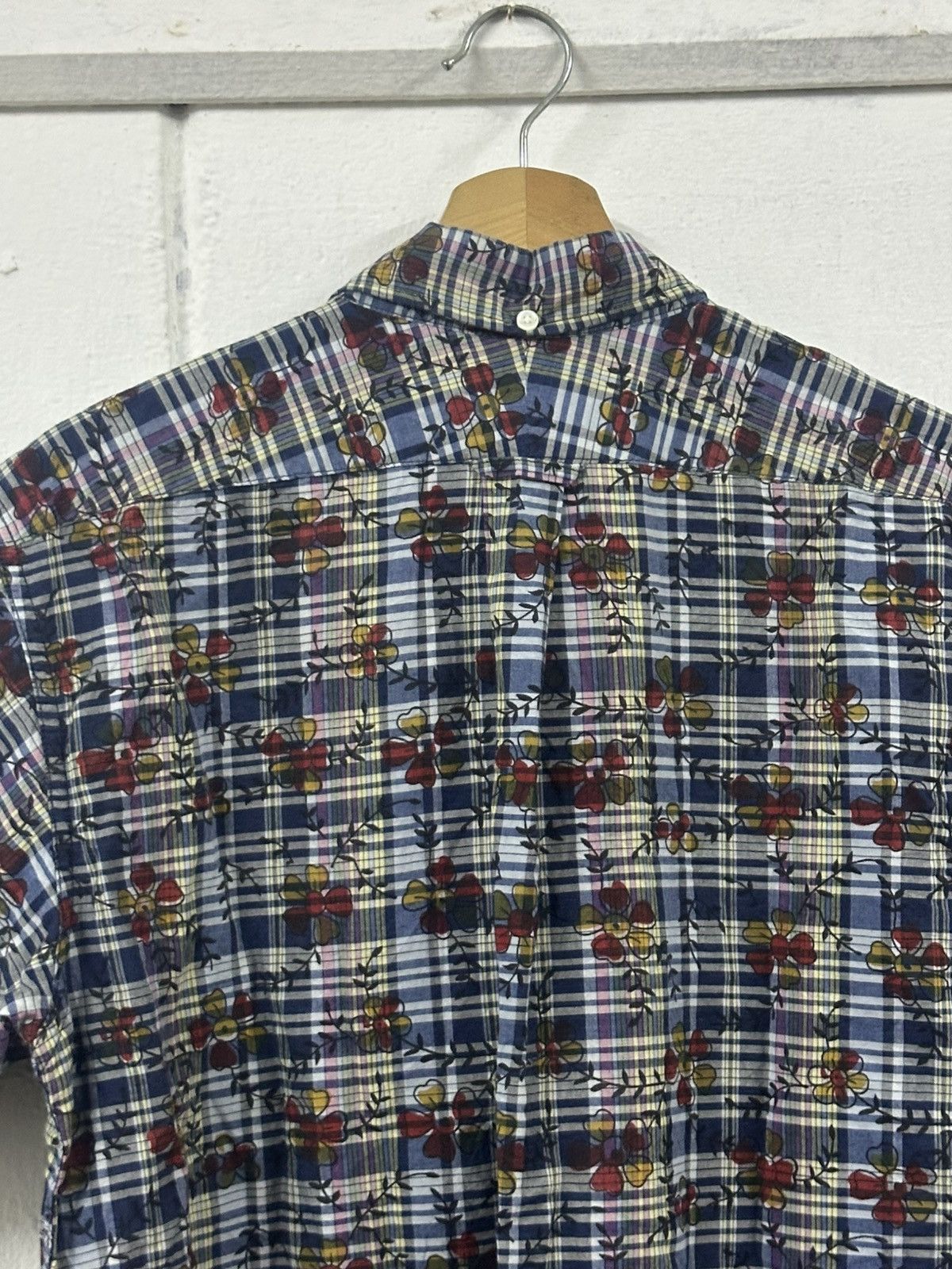 Engineered Garments SS17 Engineered Garments Floral Half Button Shirt Size US M / EU 48-50 / 2 - 12 Thumbnail