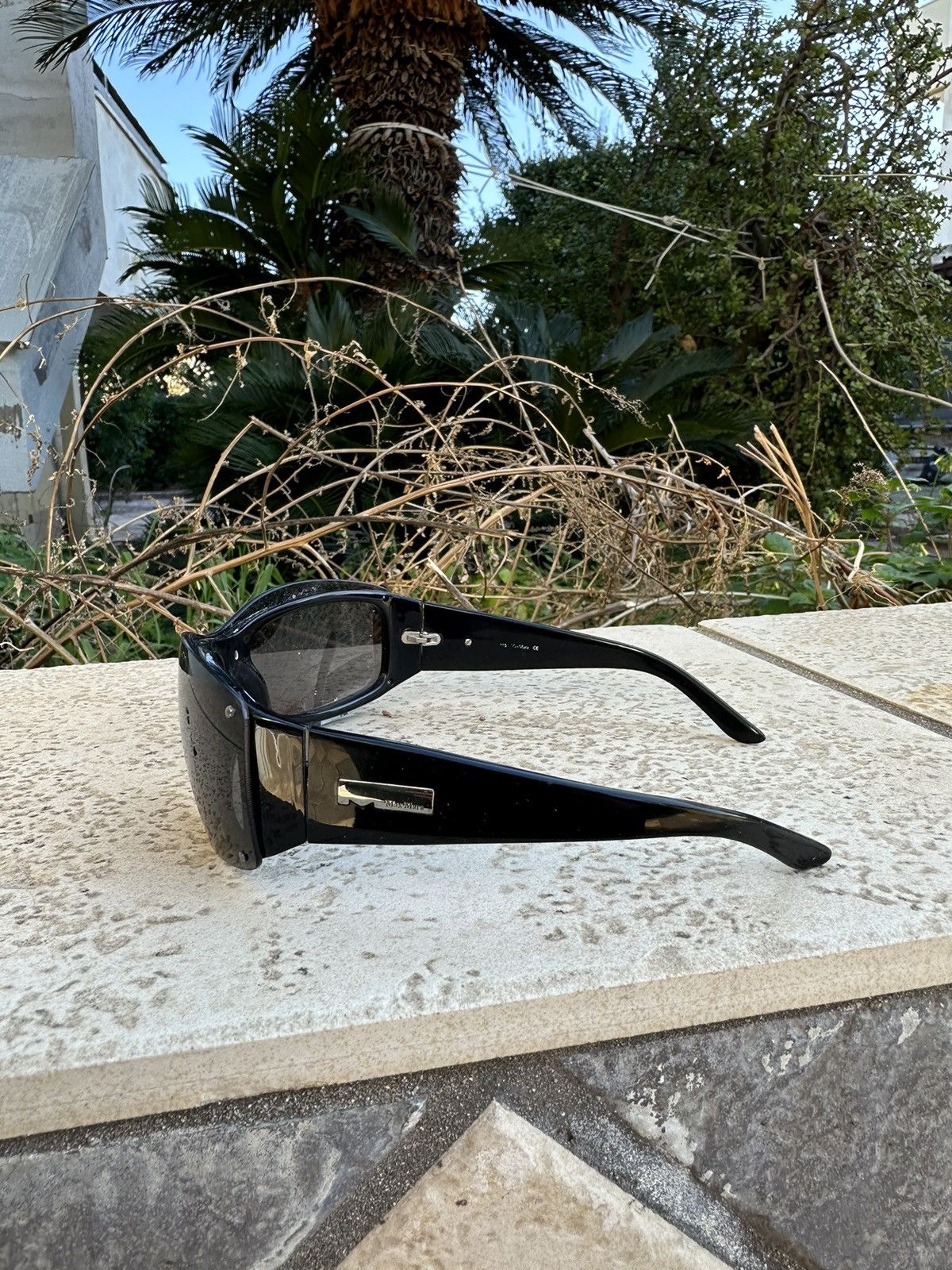 Max Mara Max Mara Sunglasses Black MM 705/S Size ONE SIZE - 4 Thumbnail