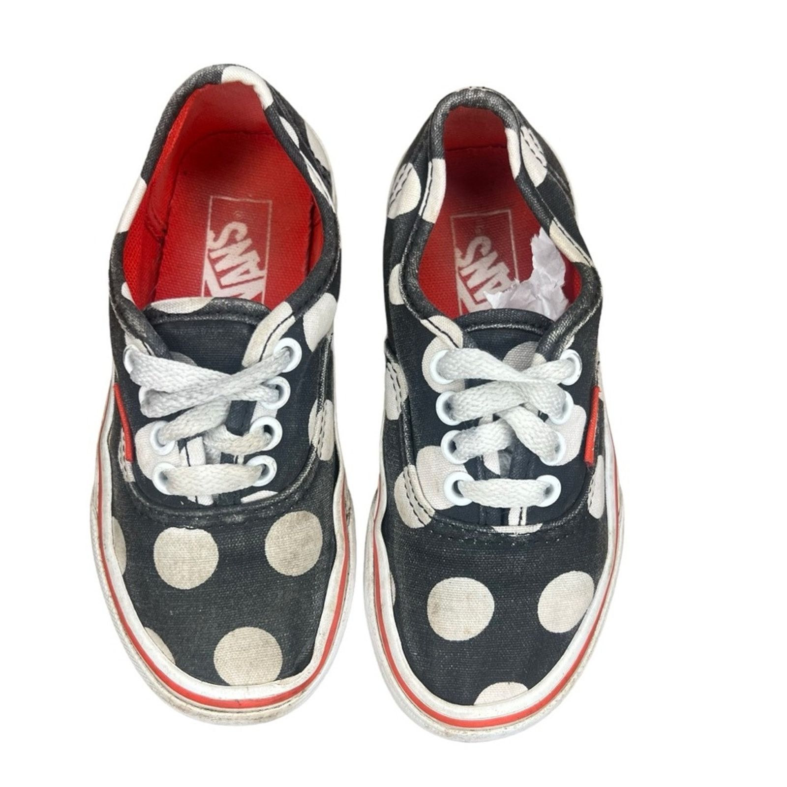 Vans Vans Minnie Mouse Authentic Kids Sneakers Polka Dot Size 11 Size US 11 / IT 41 - 3 Thumbnail