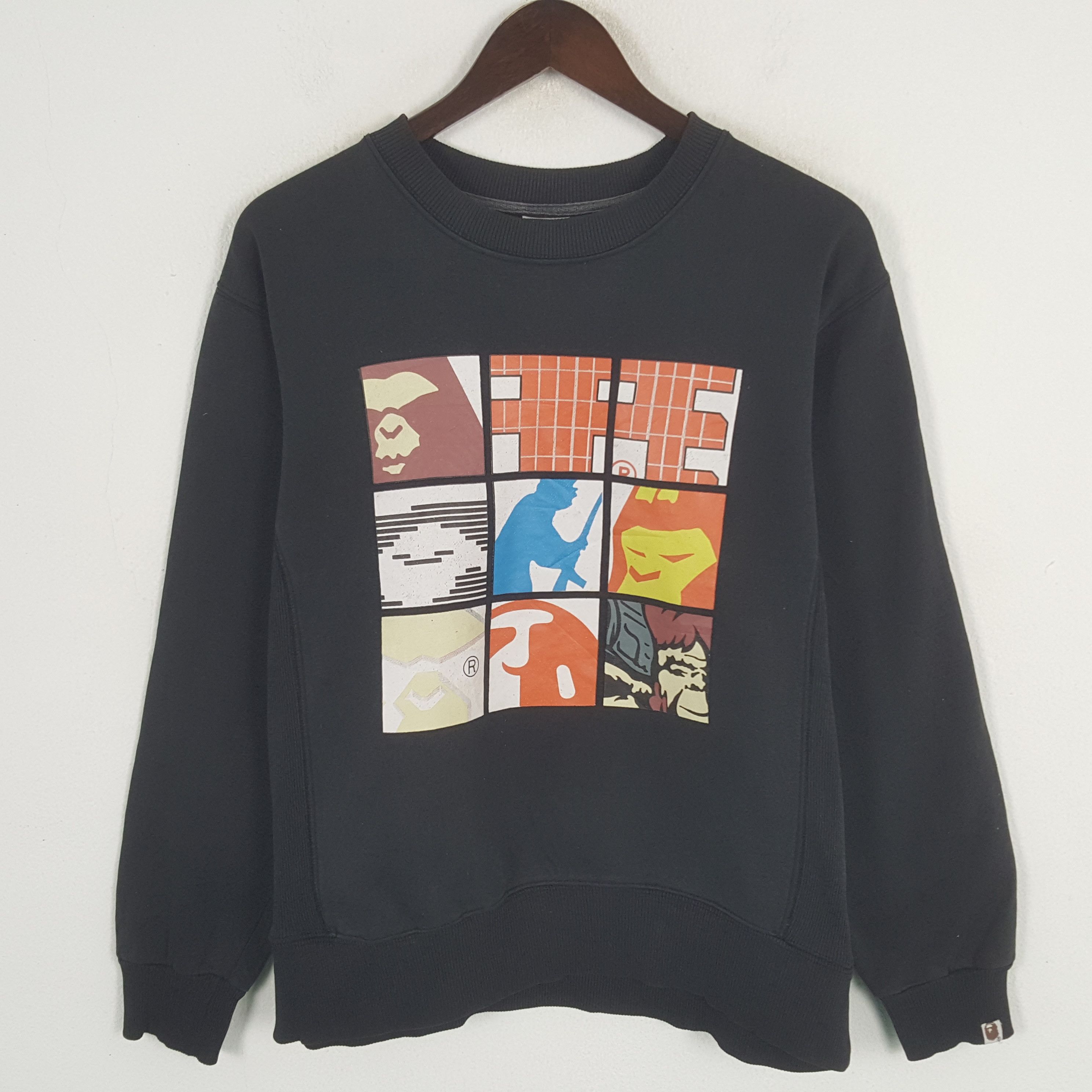 Japanese Brand × Vintage Vintage A Bathing Ape Sweatshirt Size US M / EU 48-50 / 2 - 1 Thumbnail