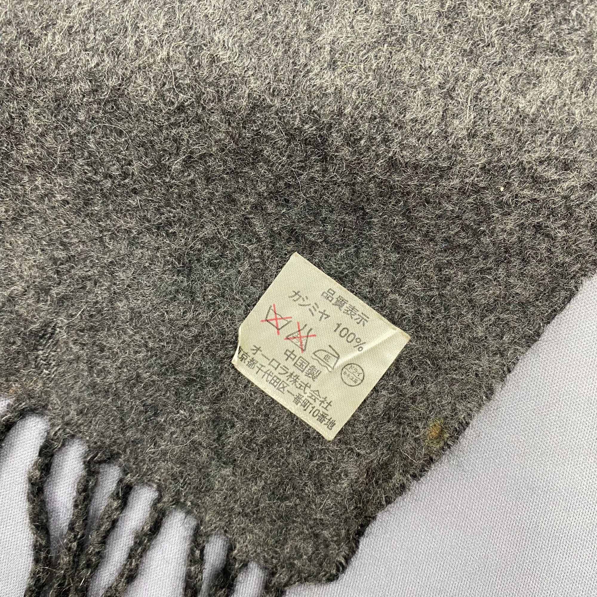 Lanvin Vintage Lanvin Scarf Muffler Cashmere Warmer Winter Scarves Size ONE SIZE - 6 Thumbnail