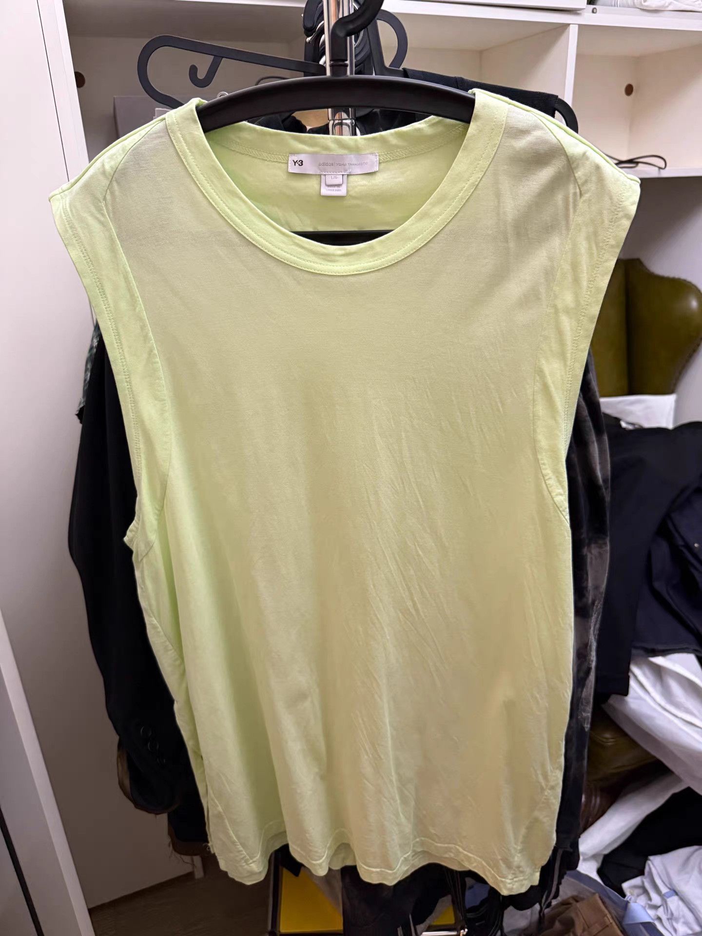 Y-3 Y-3 Grass Green Vest K27 Size L / US 10 / IT 46 - 1 Thumbnail