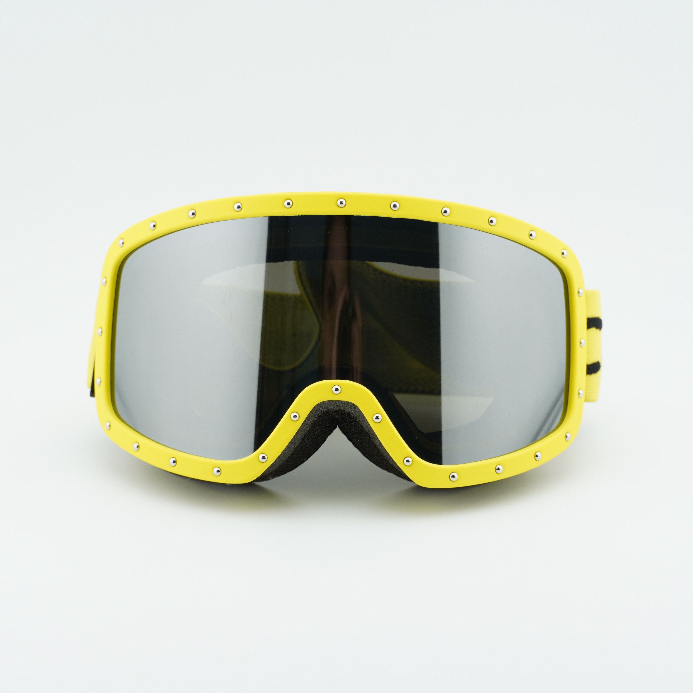 Celine Celine CL40196U 40C Yellow Shield Frame, Grey Mirror Lenses Size ONE SIZE - 6 Thumbnail