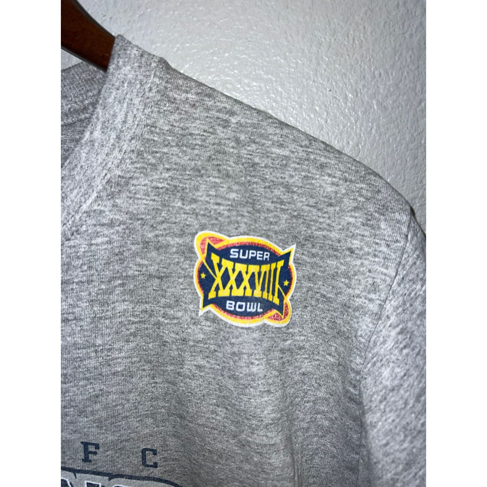 Gildan New England Patriots Shirt Superbowl 38 NFL Football 2003 Size US M / EU 48-50 / 2 - 6 Thumbnail