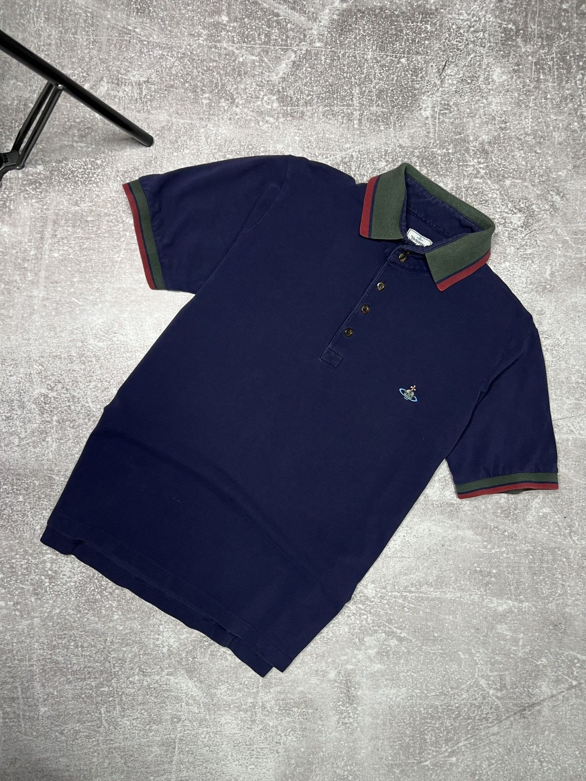 Vivienne Westwood Vivienne Westwood T-Shirt Polo Mini Logo Size US L / EU 52-54 / 3 - 1 Thumbnail