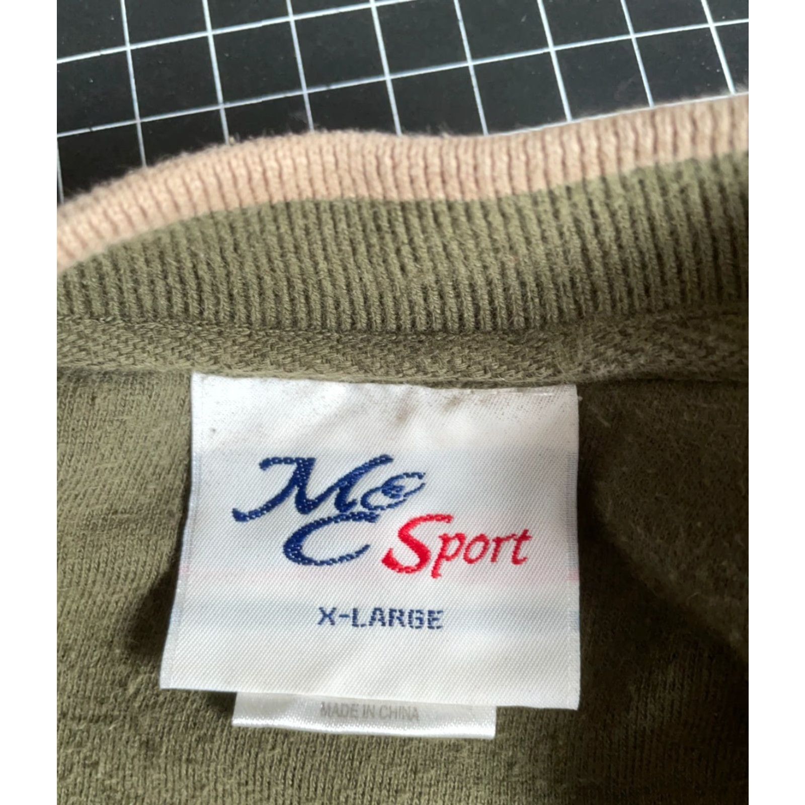 Vintage VINTAGE M&C Sports Sweatshirt Crewneck Green Embroidered Deer Nature Scenic XL Mens Pullover Wool-Heavyweight Cotton Blend Size US XL / EU 56 / 4 - 3 Thumbnail