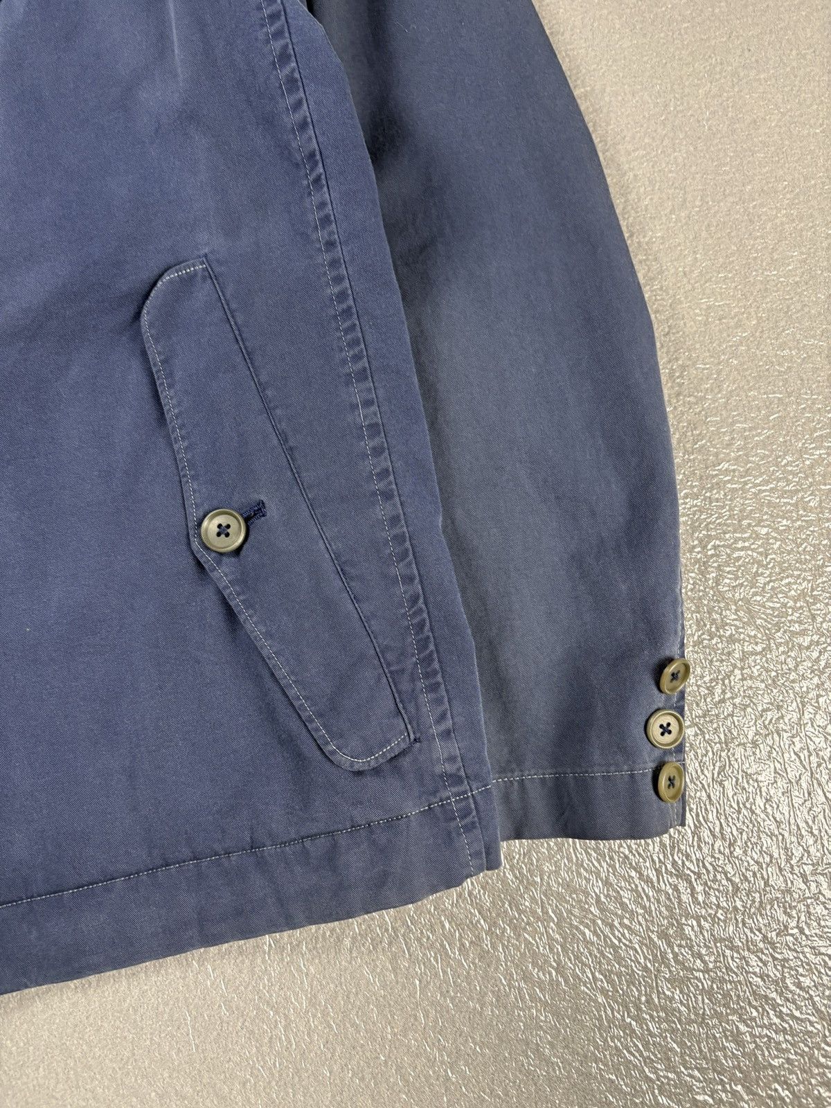 Yohji Yamamoto Yohji Yamamoto Asymetric Tailored Jacket Navy Size 48R - 8 Thumbnail