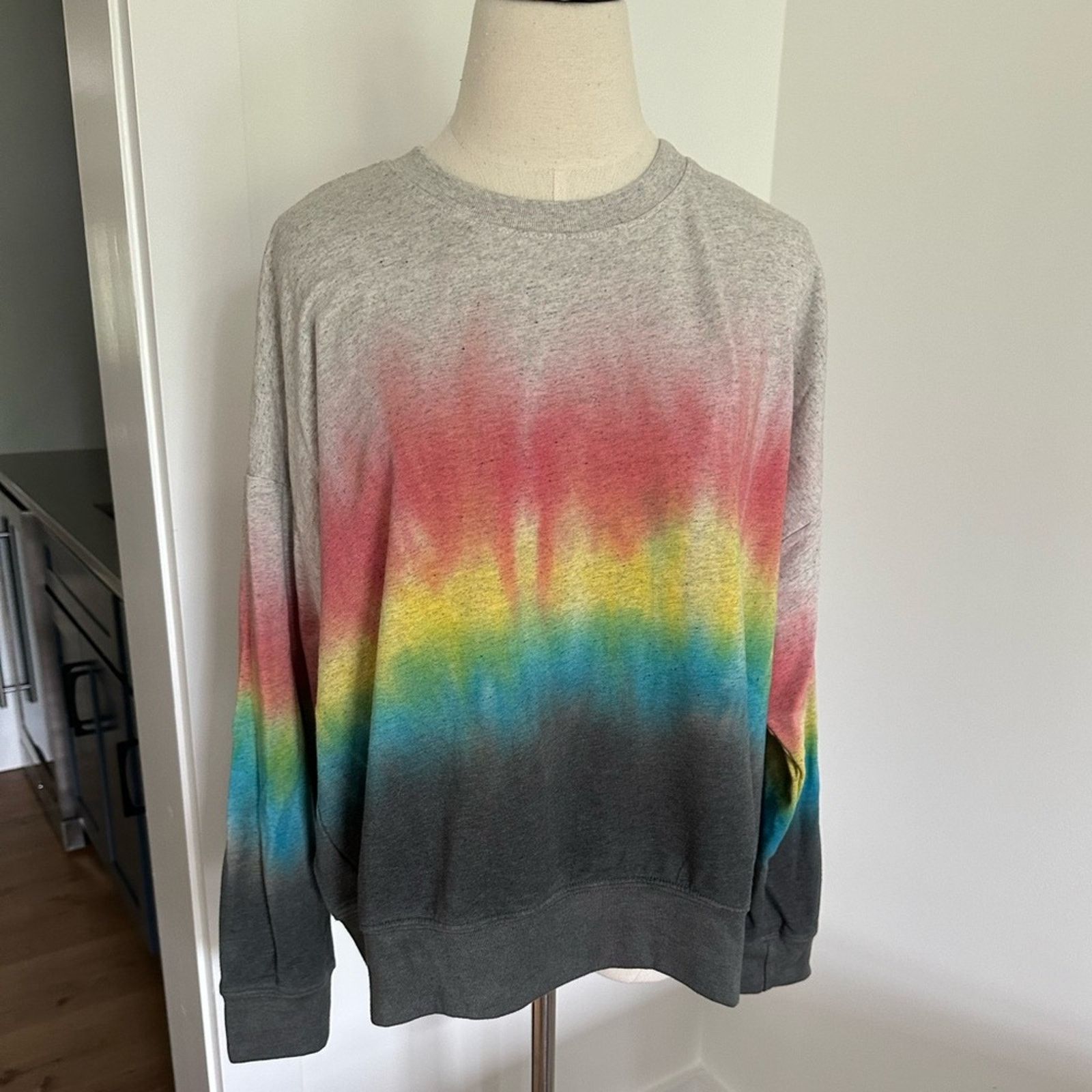 Sundry Sundry TieDye Gradient Crewneck! Size 2 Medium Size M / US 6-8 / IT 42-44 - 1 Thumbnail