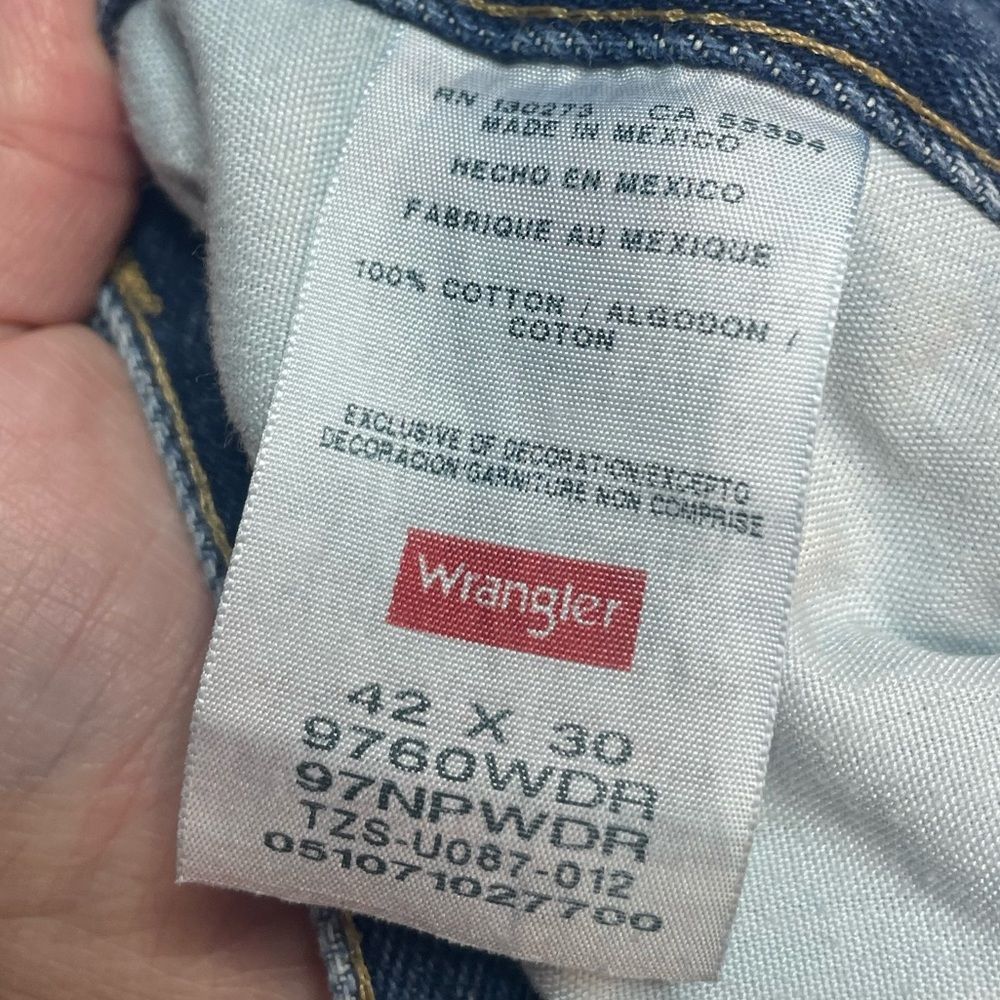Wrangler Wrangler Bootcut Denim Jeans Size 42X30 Size US 42 / EU 58 - 5 Thumbnail