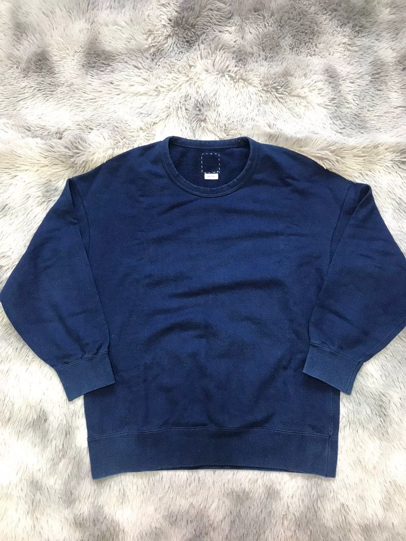 Visvim visvim 2018 blue-dyed sweatshirt 2506-Nextarrow Size US M / EU 48-50 / 2 - 1 Thumbnail
